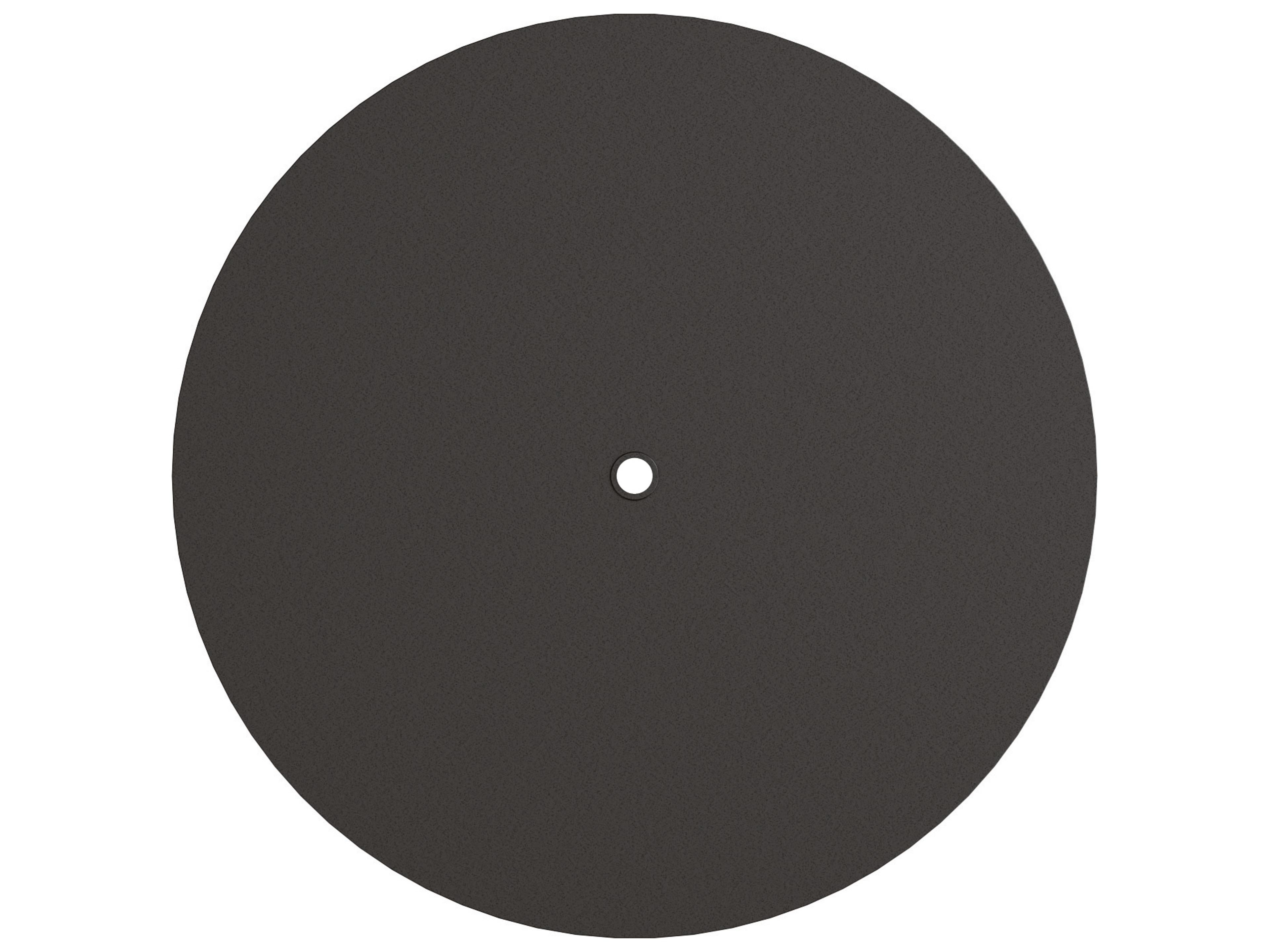 Homecrest Mode Club Aluminum Round Table Top with Umbrella Hole