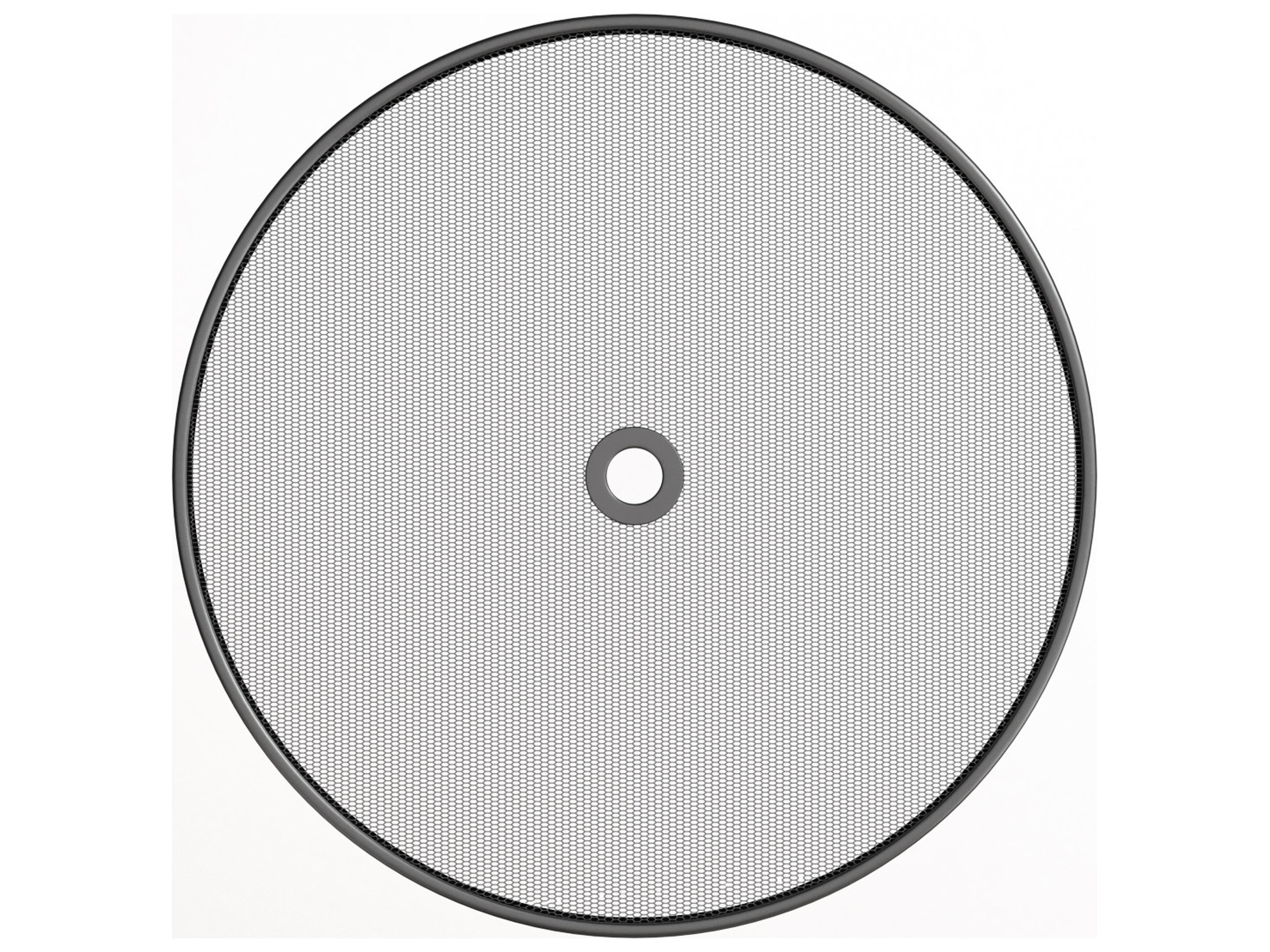 Homecrest Mesh Aluminum Round Table Top with Umbrella Hole