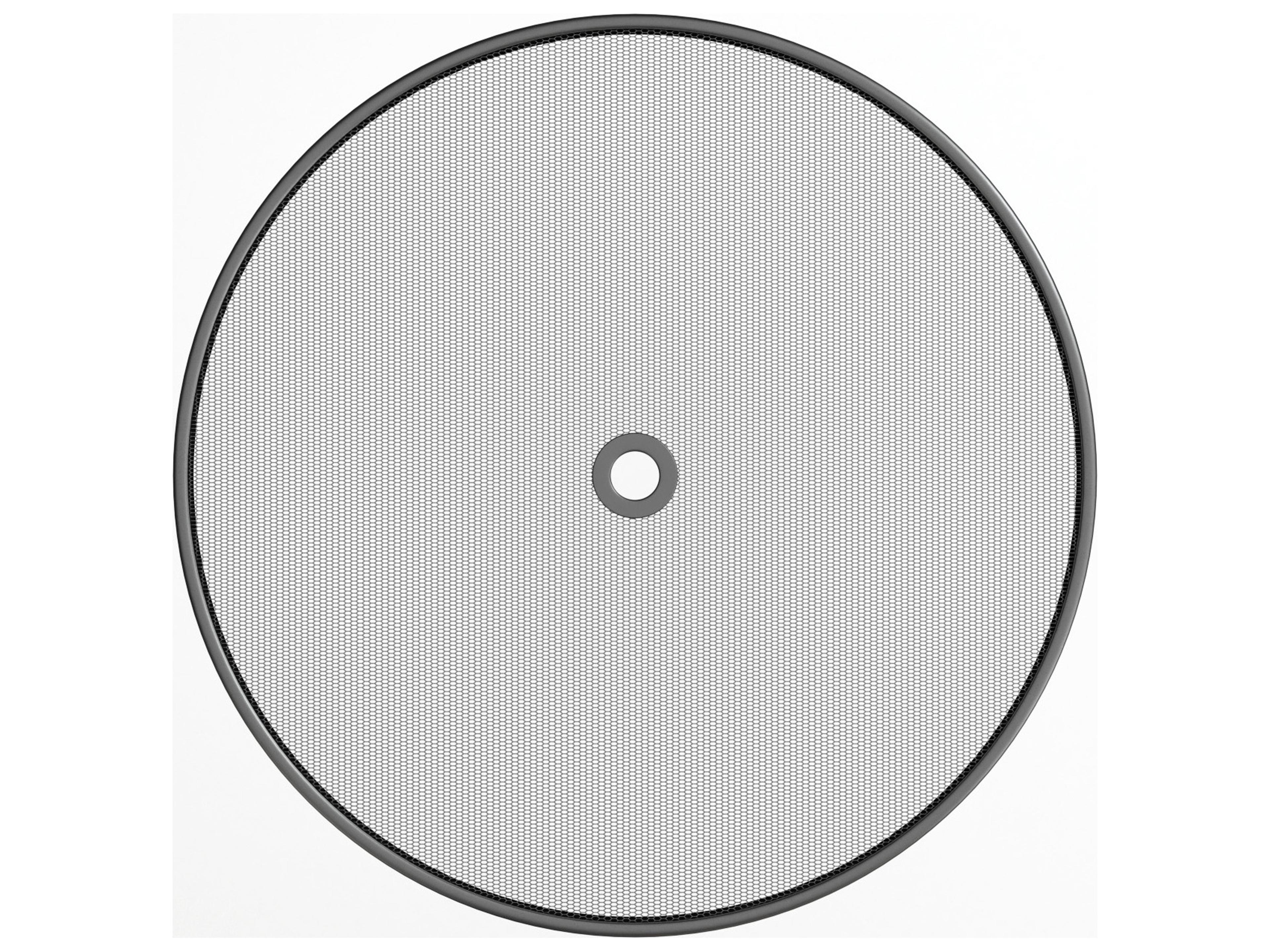 Homecrest Mesh Aluminum Round Table Top with Umbrella Hole