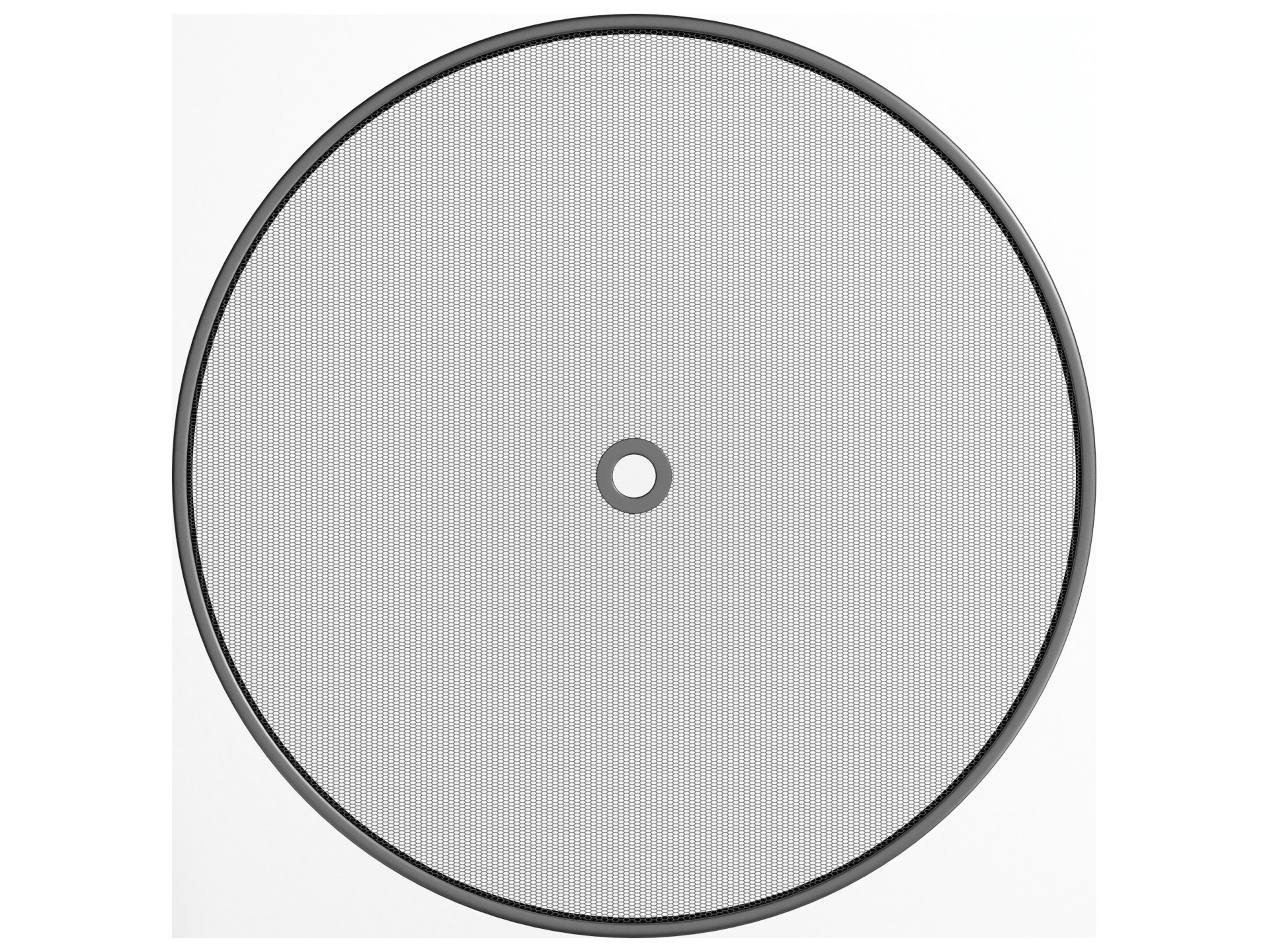 Homecrest Mesh Aluminum Round Table Top with Umbrella Hole