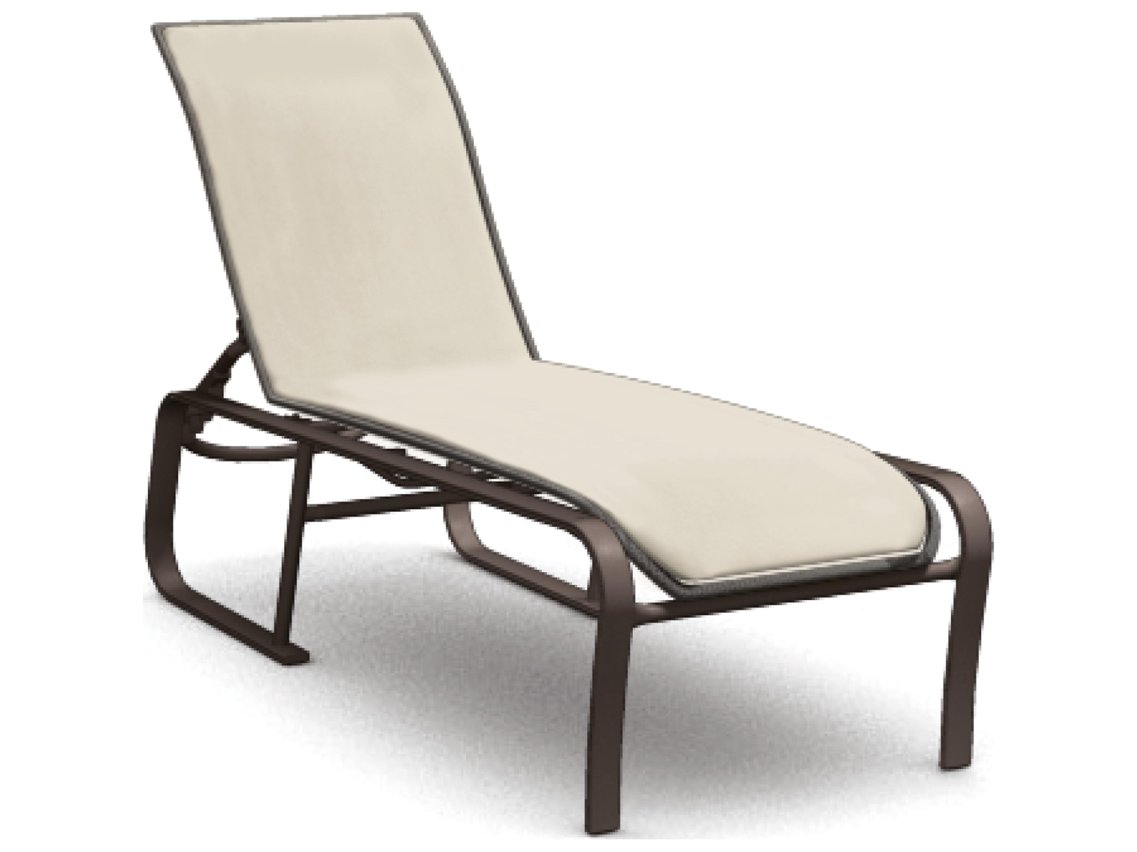 Homecrest Kashton Sling Aluminum Adjustable Patio Chaise Lounge