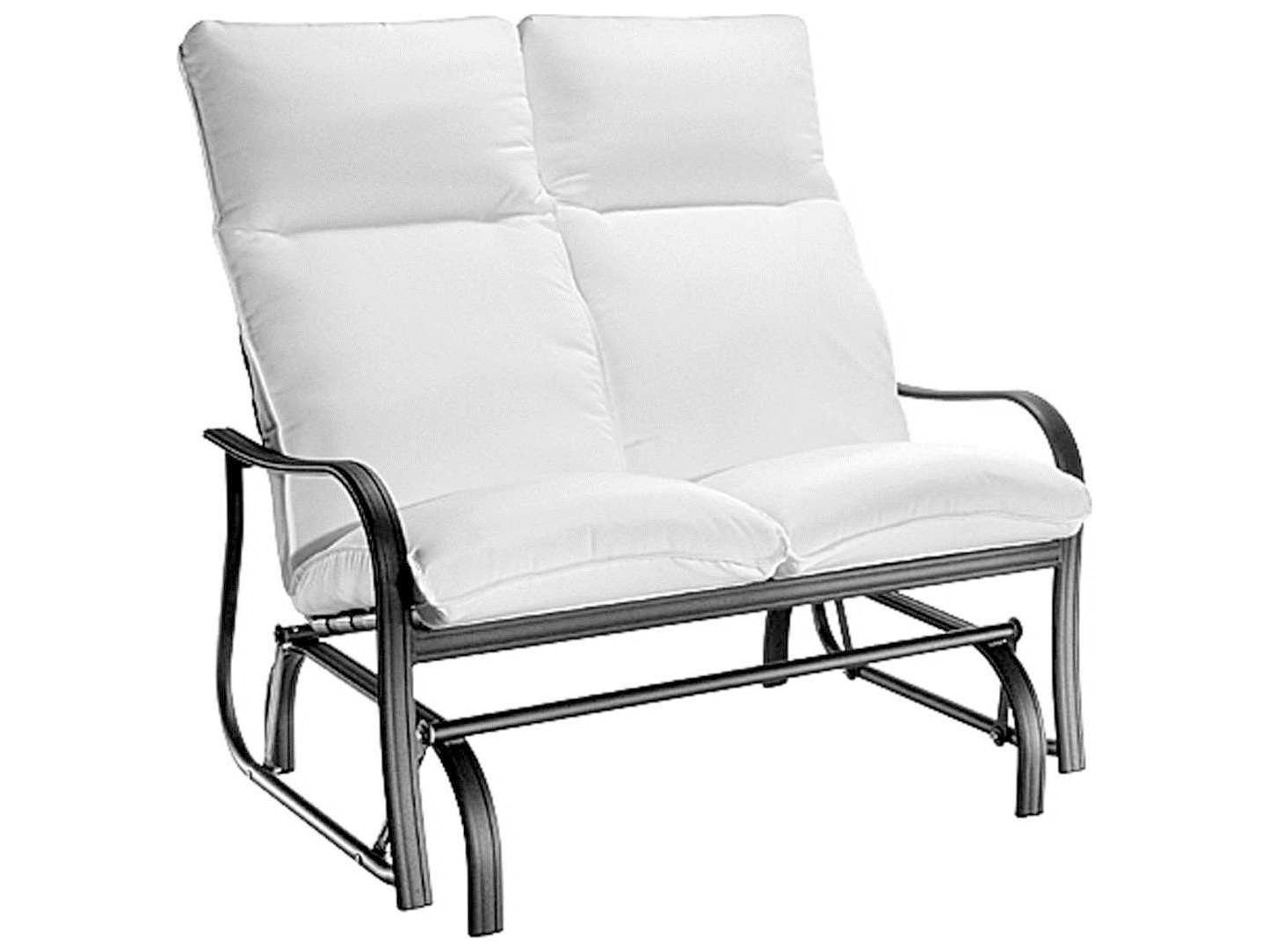 Homecrest Holly Hill Replacement High Back Loveseat Glider Cushions