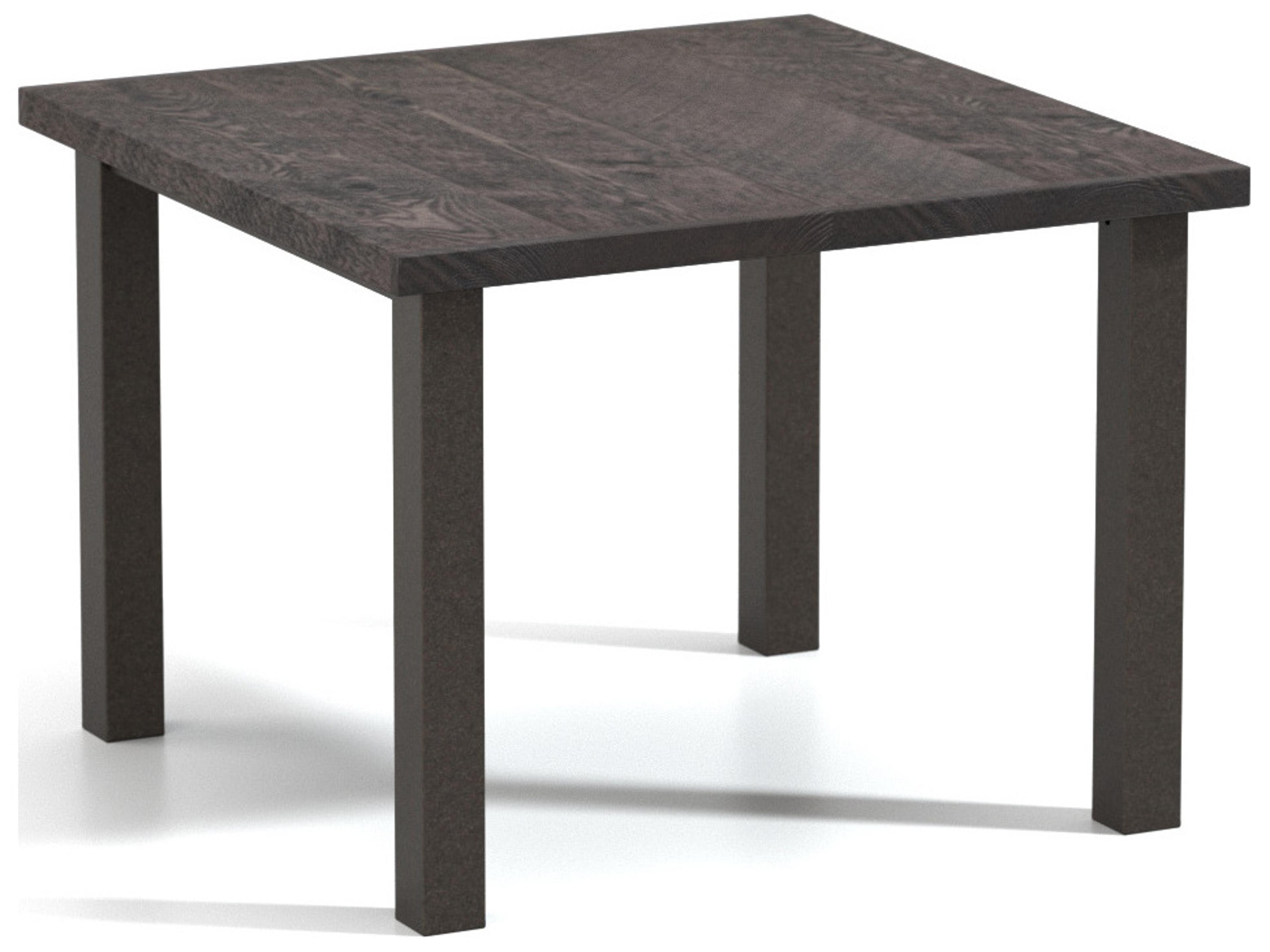 Homecrest Timber Natural Series Aluminum 42" Square Dining Table