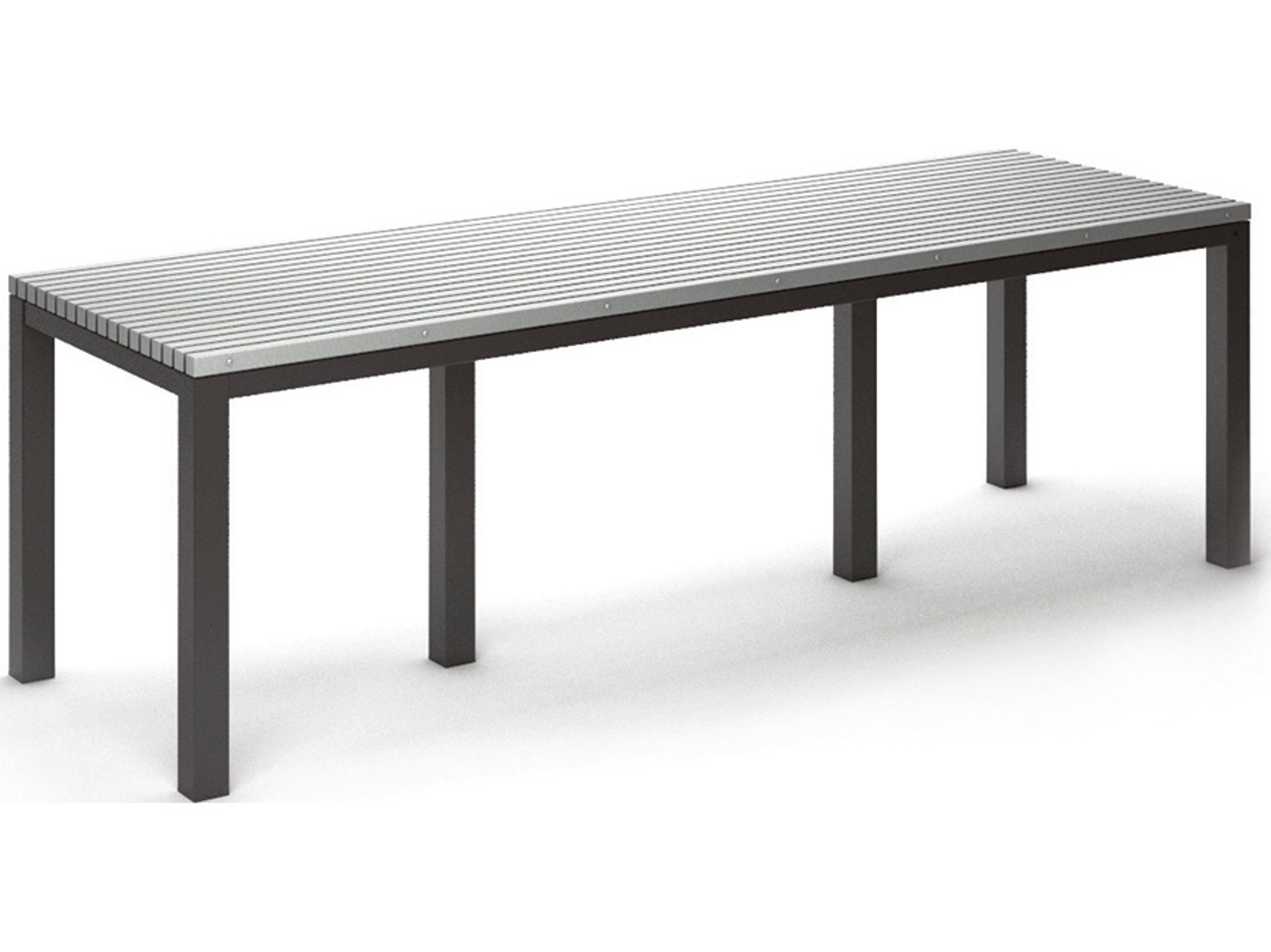 Homecrest Eden Aluminum Rectangular Outdoor Counter Table