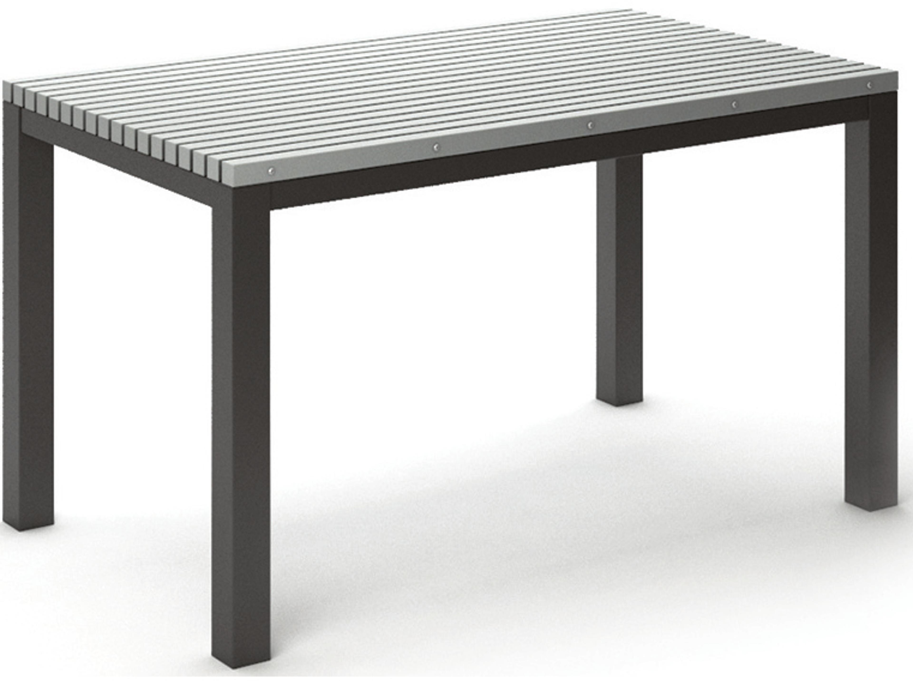Homecrest Eden Aluminum Rectangular Outdoor Patio Counter Table