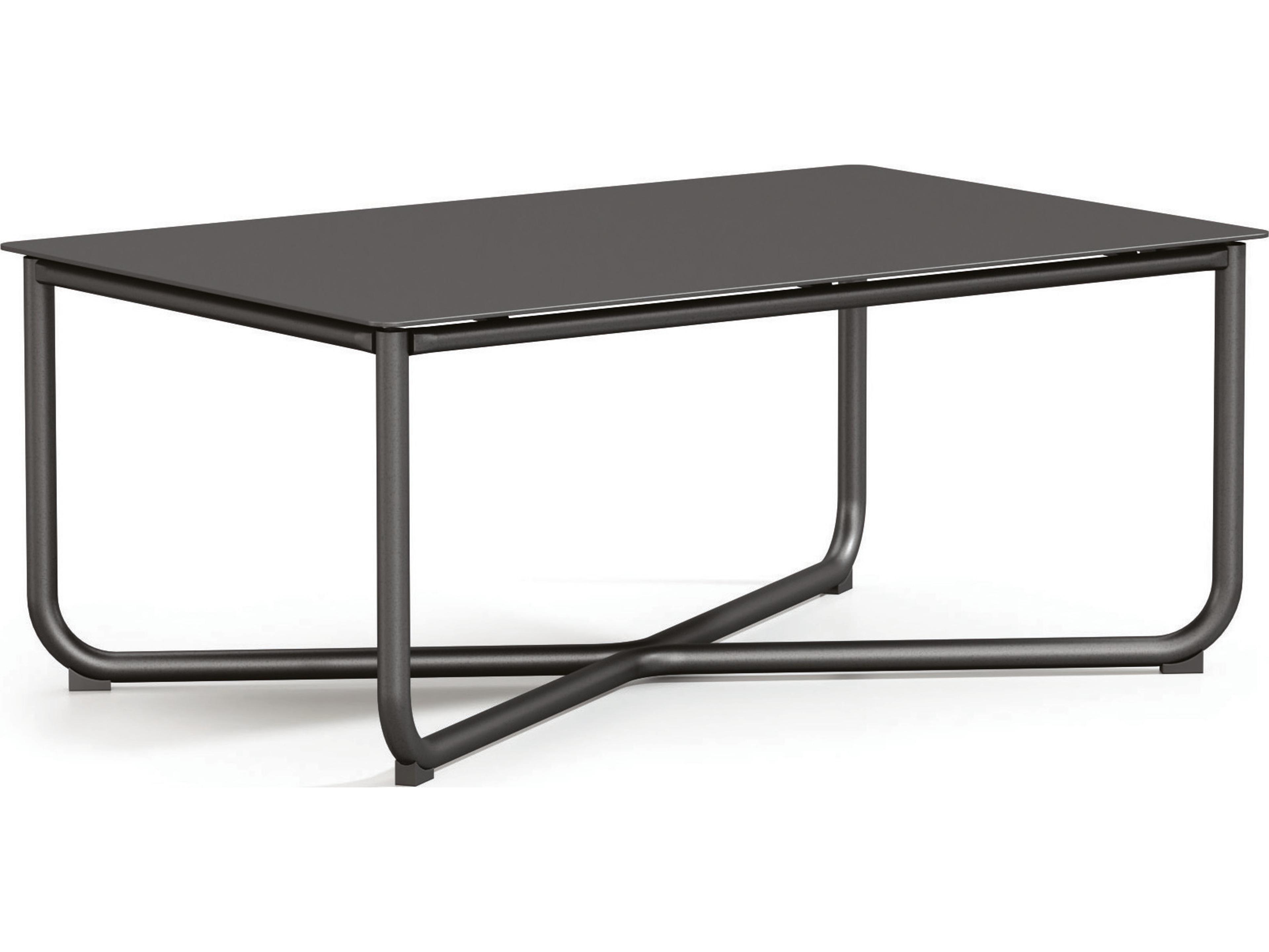 Homecrest Infiniti Air Sensation Sling Aluminum Rectangular Patio Coffee Table
