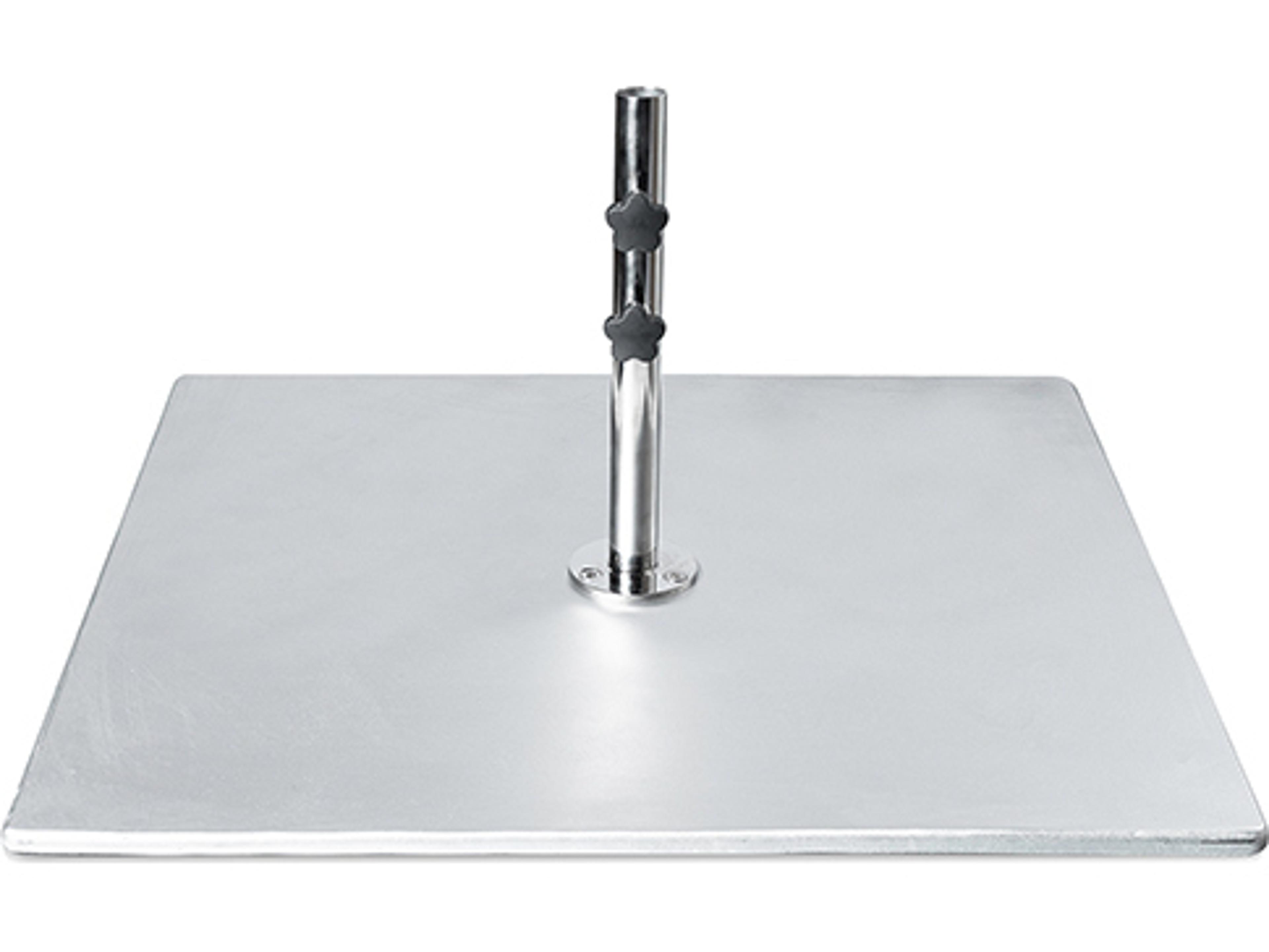 Homecrest Triumph Giant 36" Square Stackable Steel Plate Umbrella Base