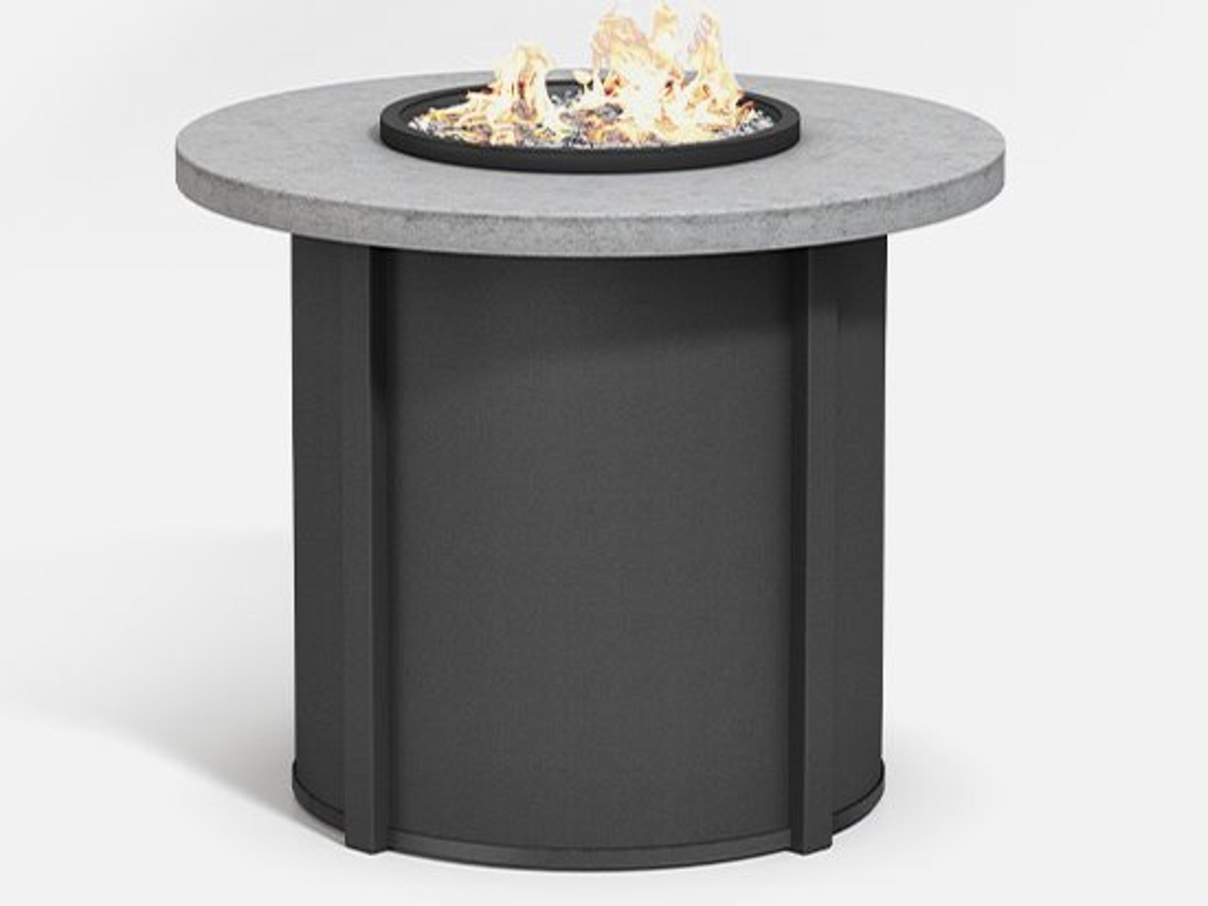Homecrest Concrete Aluminum Round Fire Pit Table Top