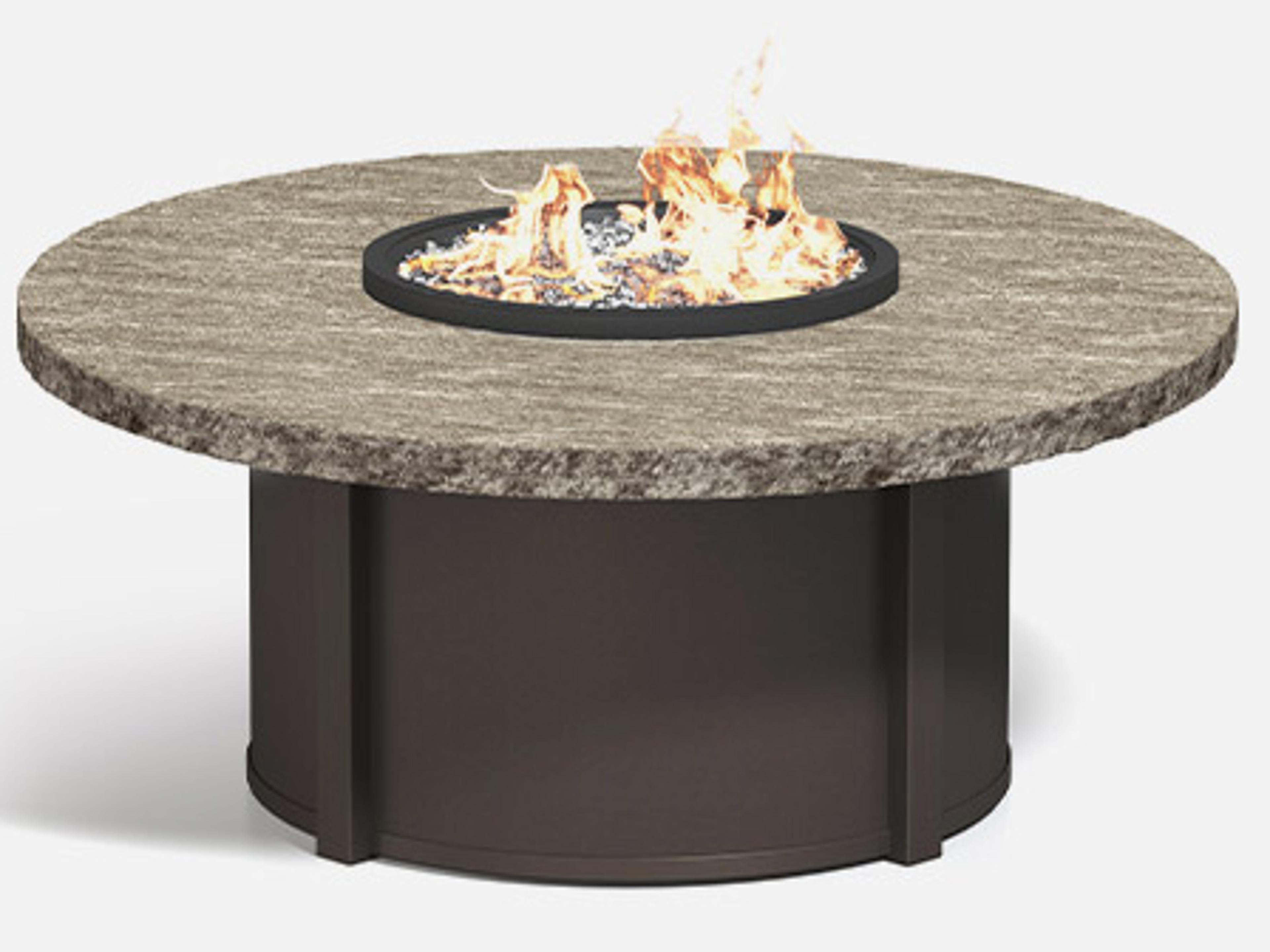 Homecrest Slate Aluminum Round Fire Pit Table Top