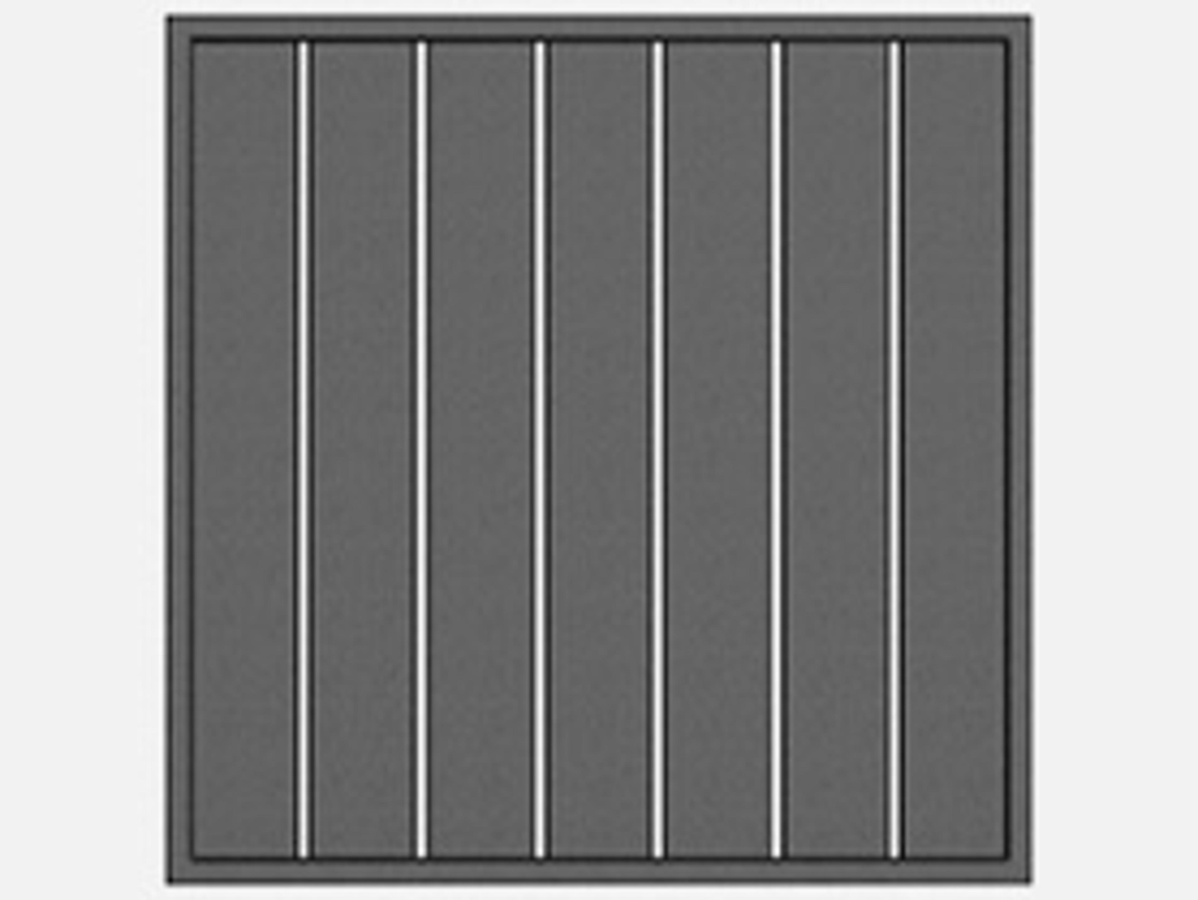 Homecrest Latitude Aluminum Square Table Top