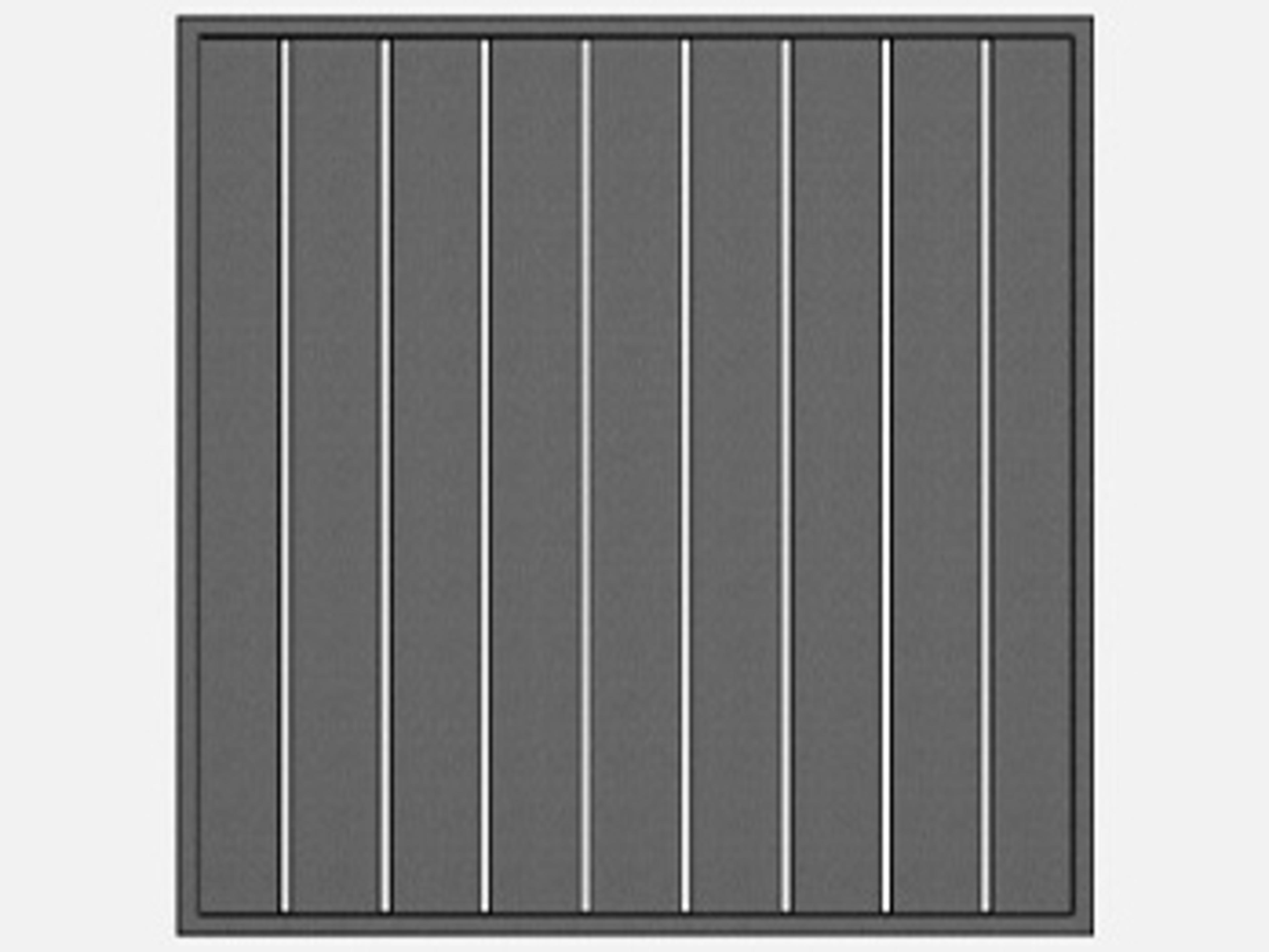 Homecrest Latitude Aluminum Square Table Top
