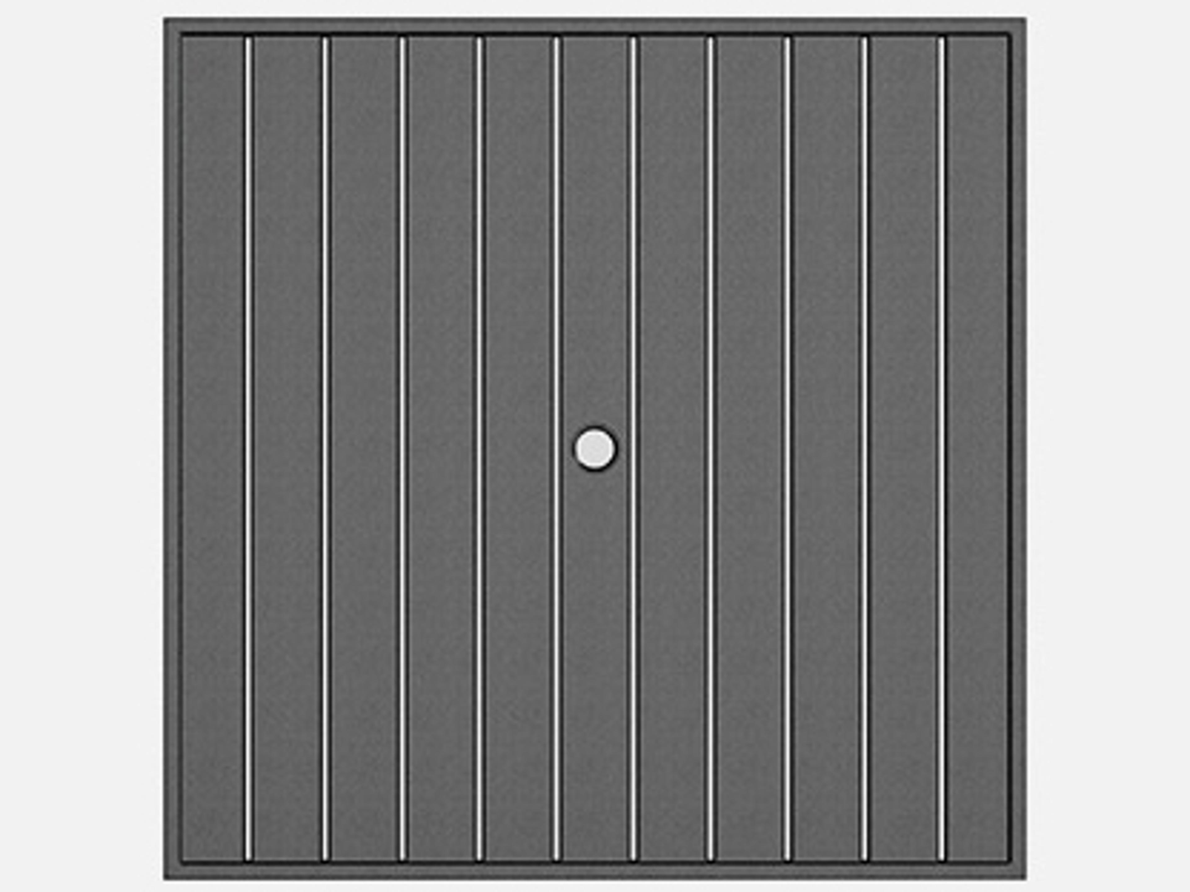 Homecrest Latitude Square Table Top with Umbrella Hole