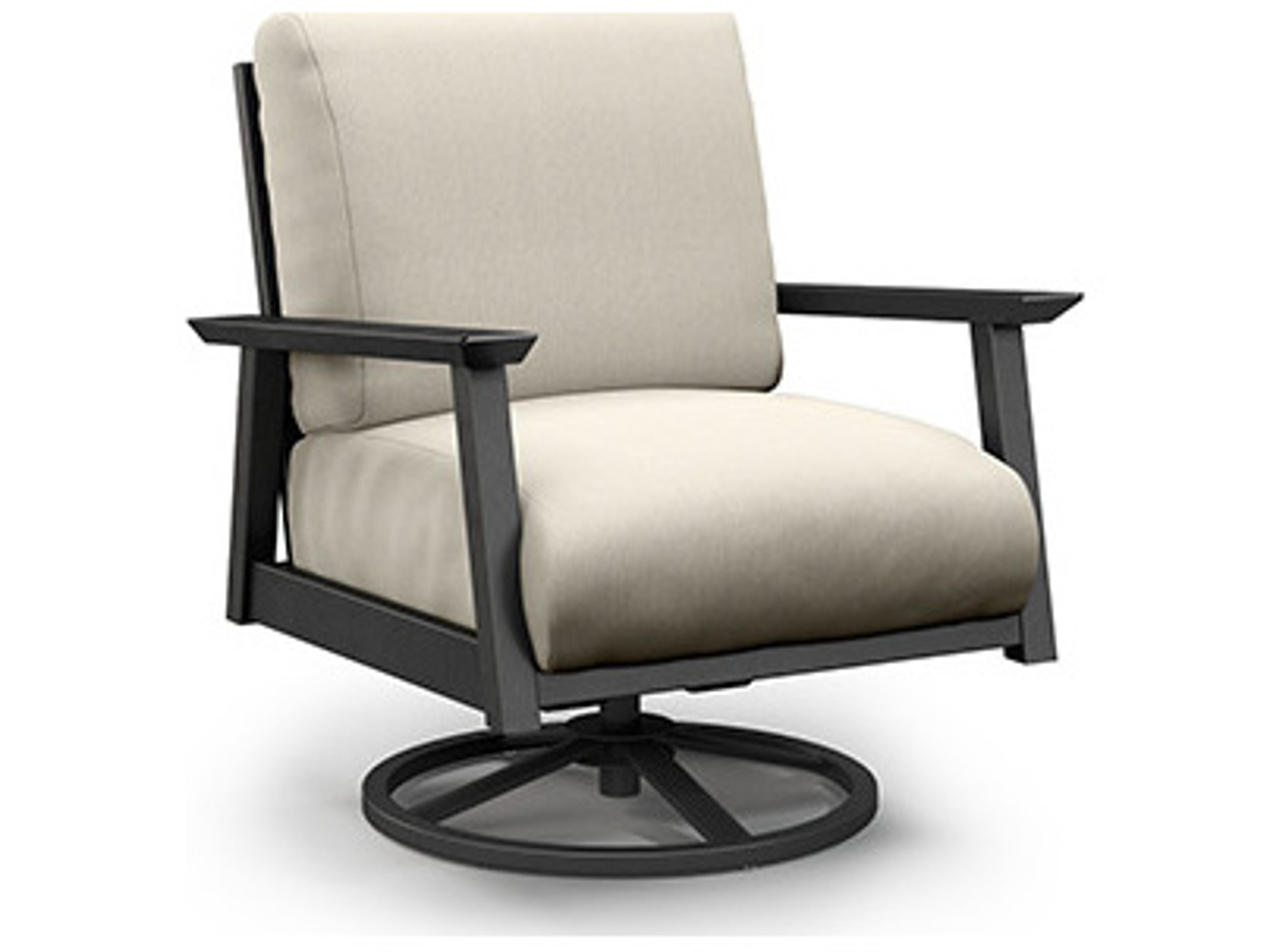 Homecrest Revive Cushion Aluminum Swivel Rocker Chat Chair
