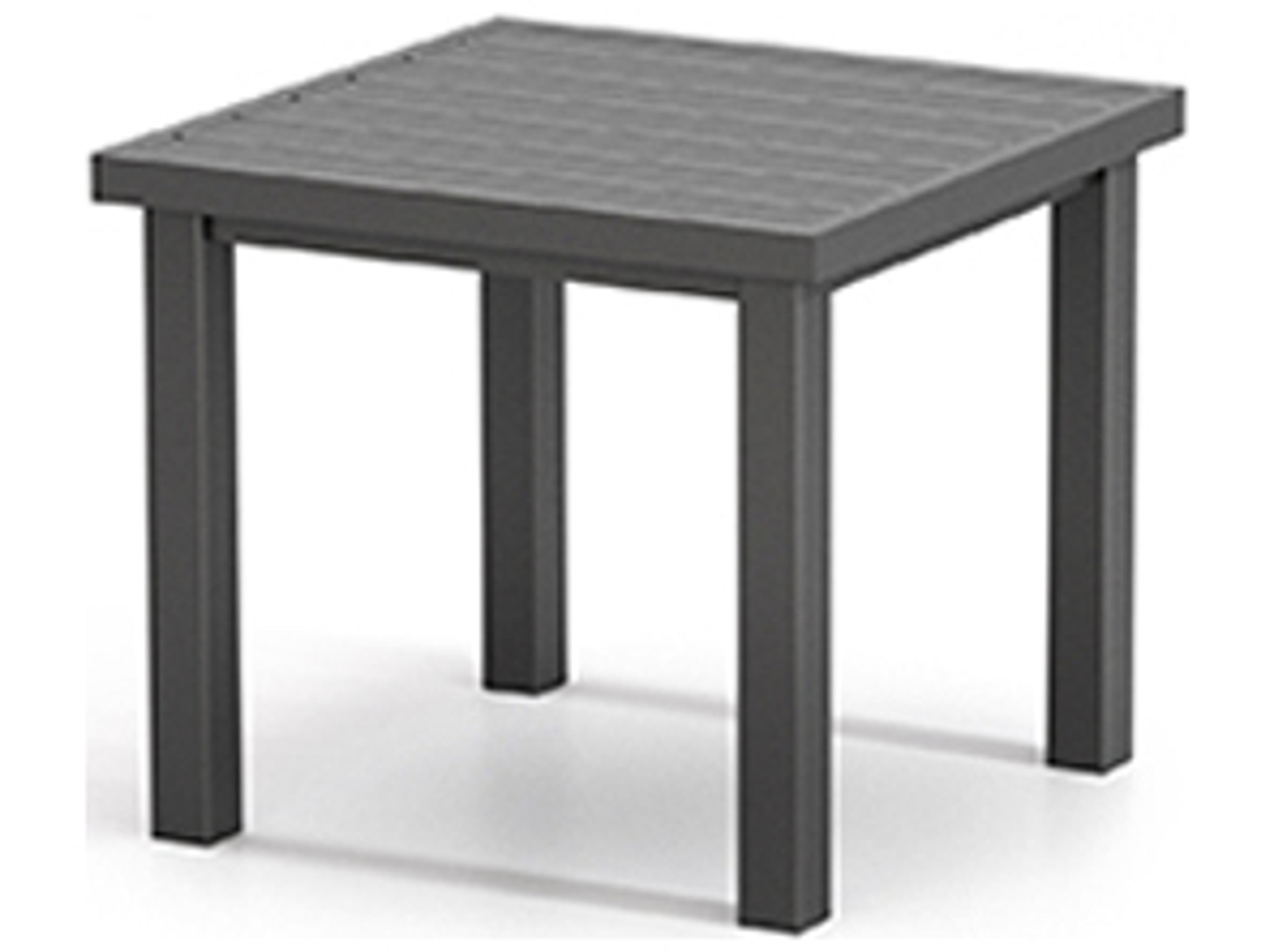 Homecrest Latitude Aluminum 24" Square End Table