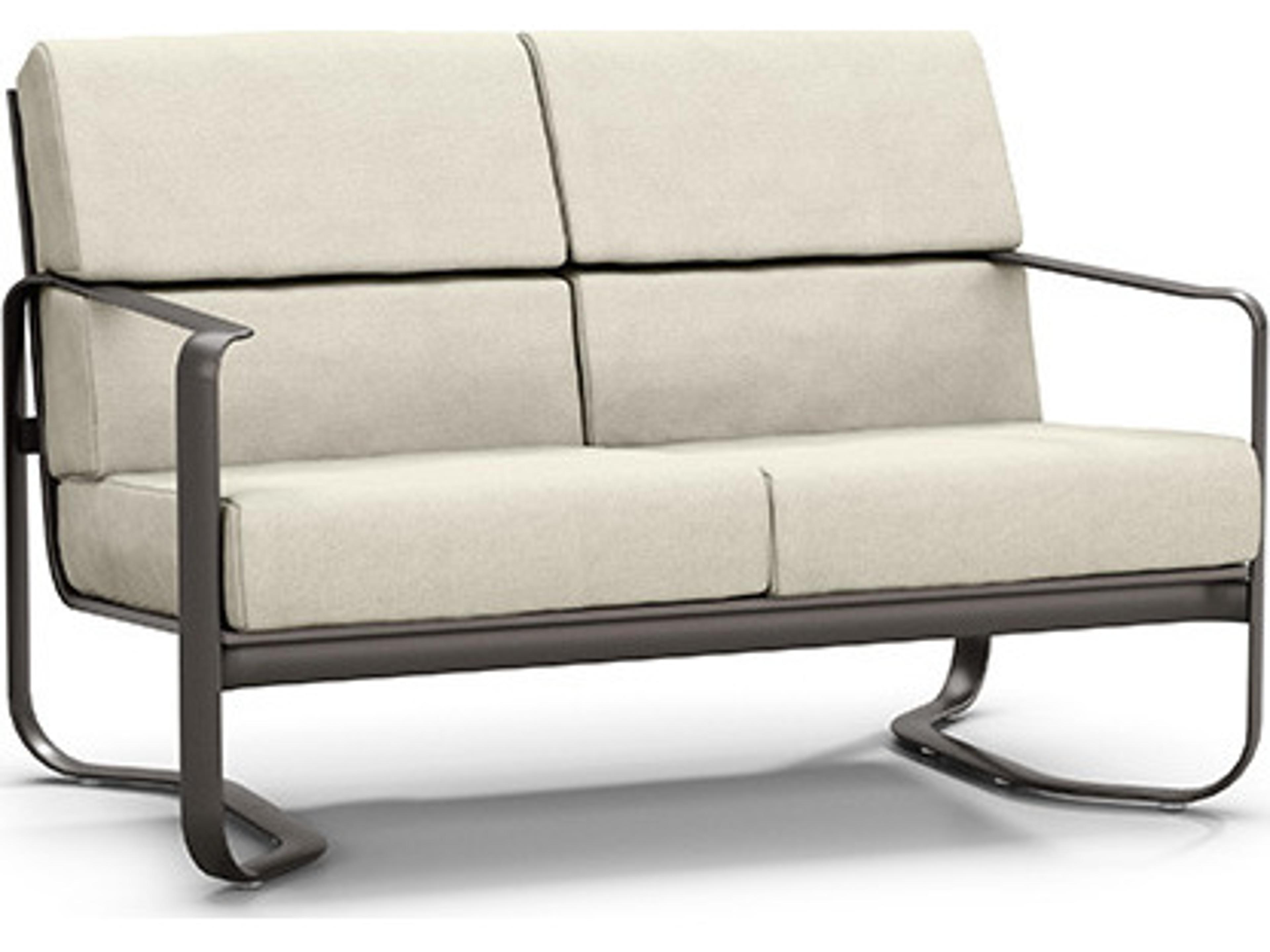 Homecrest Jaxon Cushion Aluminum Loveseat