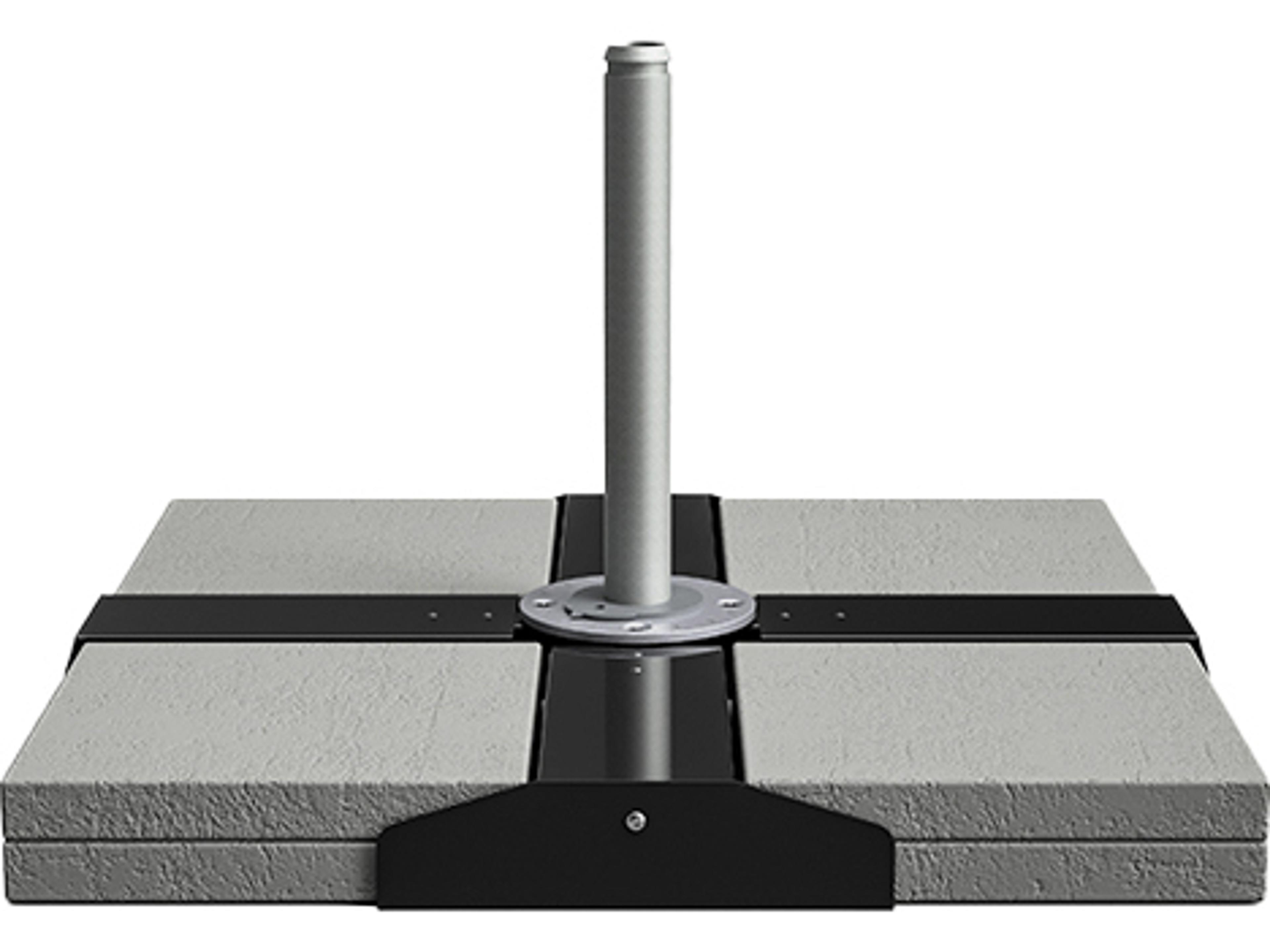 Homecrest Sol Cantilever 39" Square Modular Cross Umbrella Base