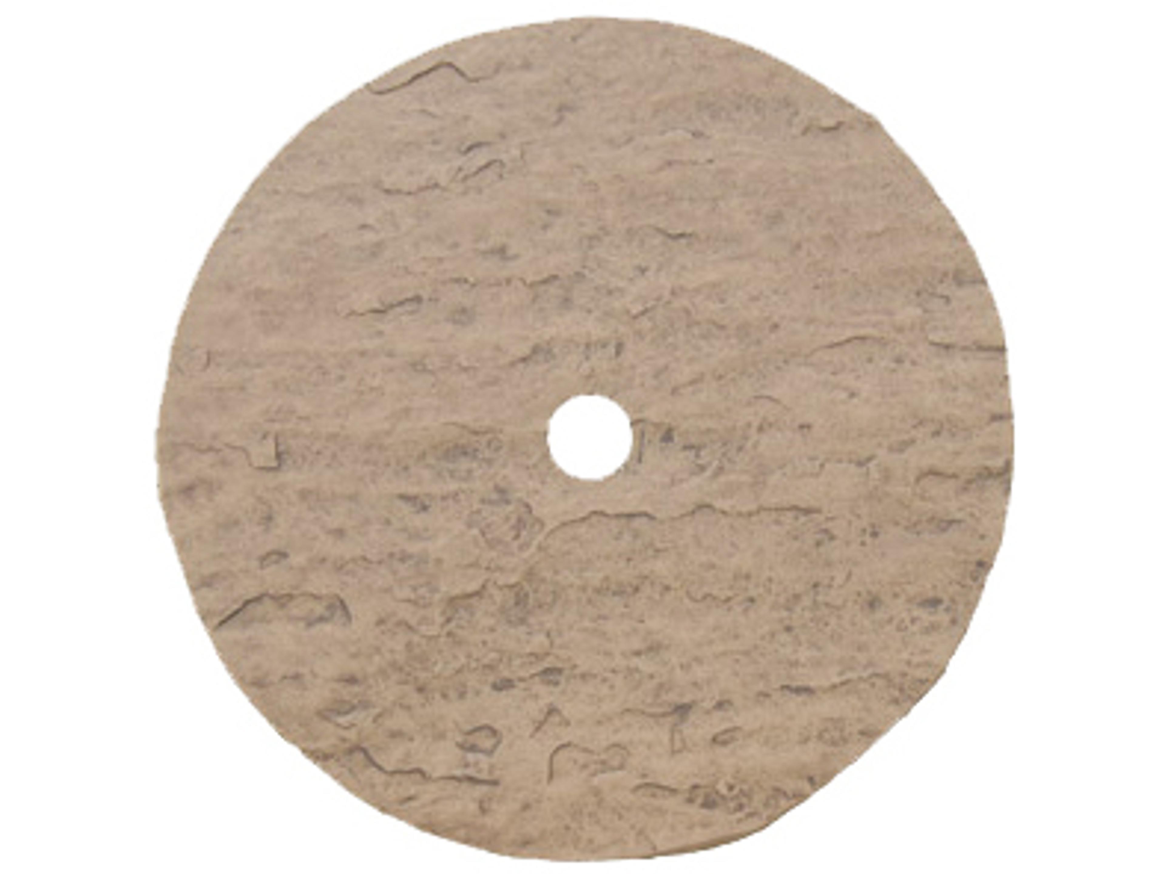 Homecrest Sandstone Faux Round Top with Umbrella Hole