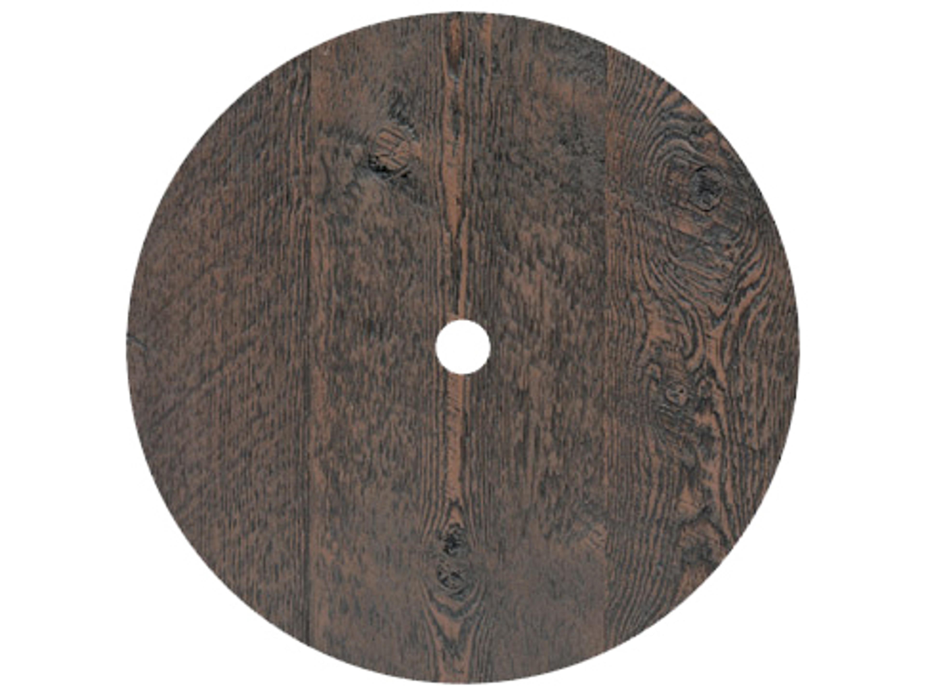 Homecrest Timber Faux Wood Round Table Top with Umbrella Hole