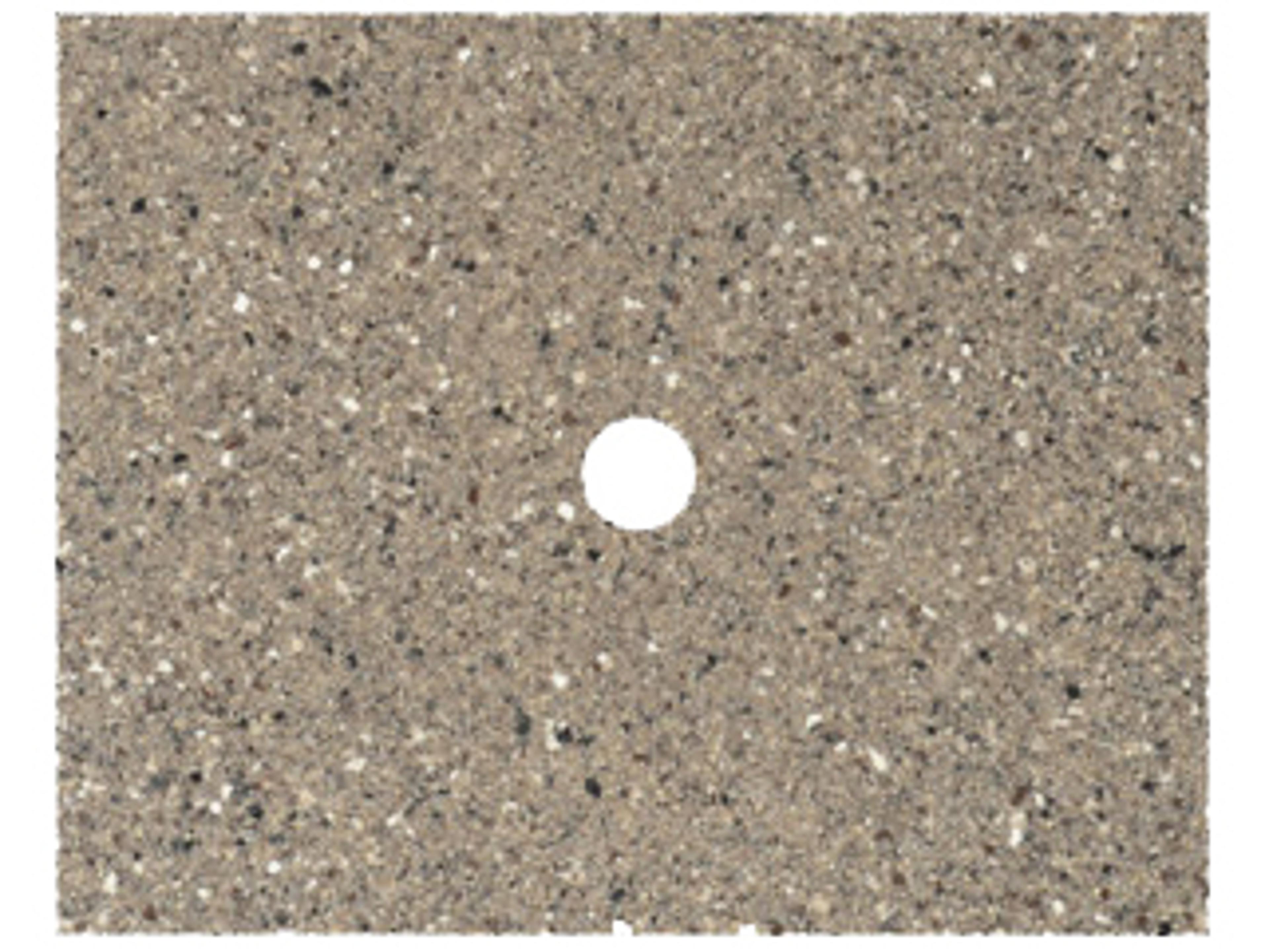 Homecrest Stonegate Rectangular Table Top with Umbrella Hole