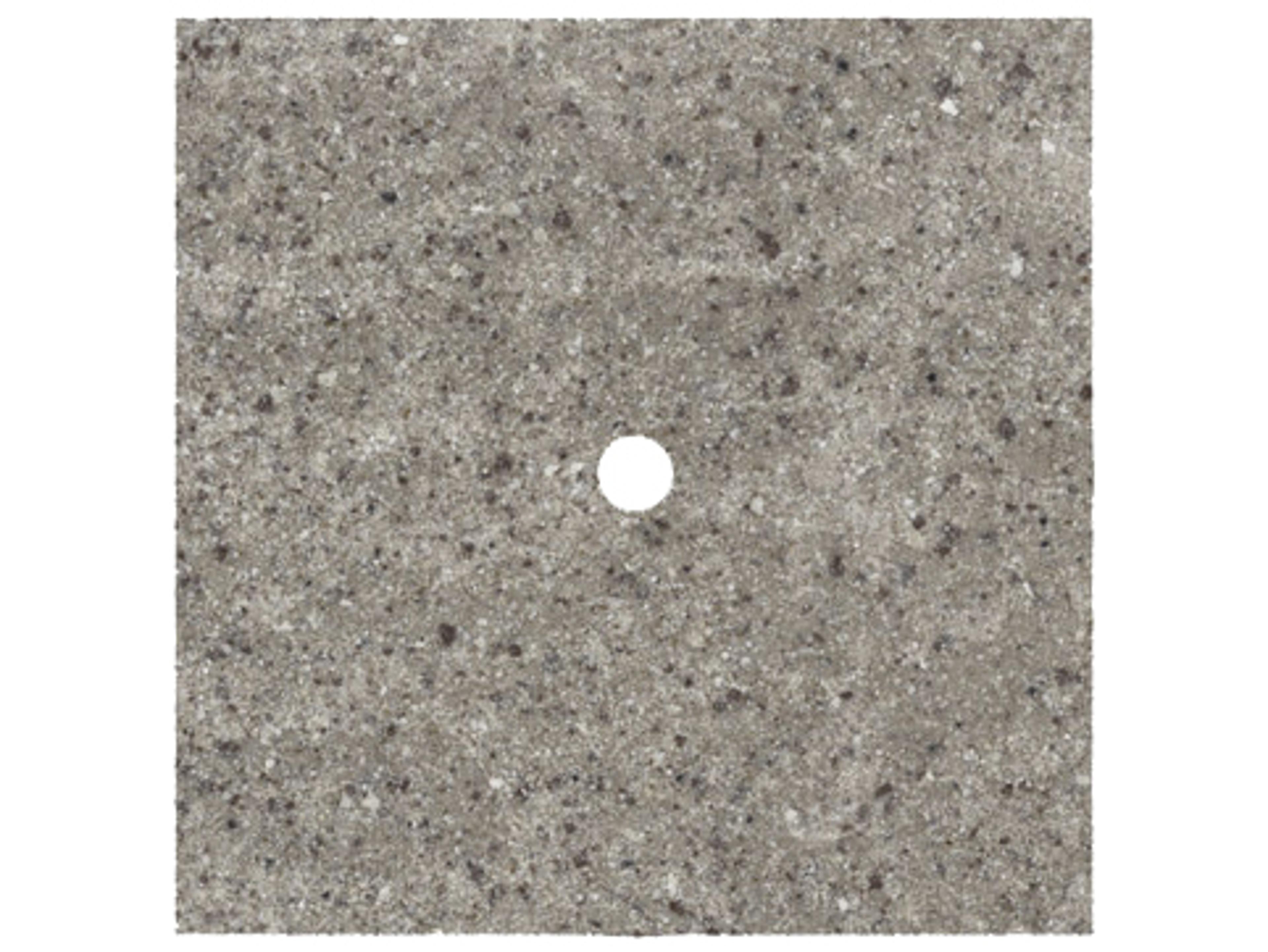 Homecrest Shadow Rock Square Table Top with Umbrella Hole