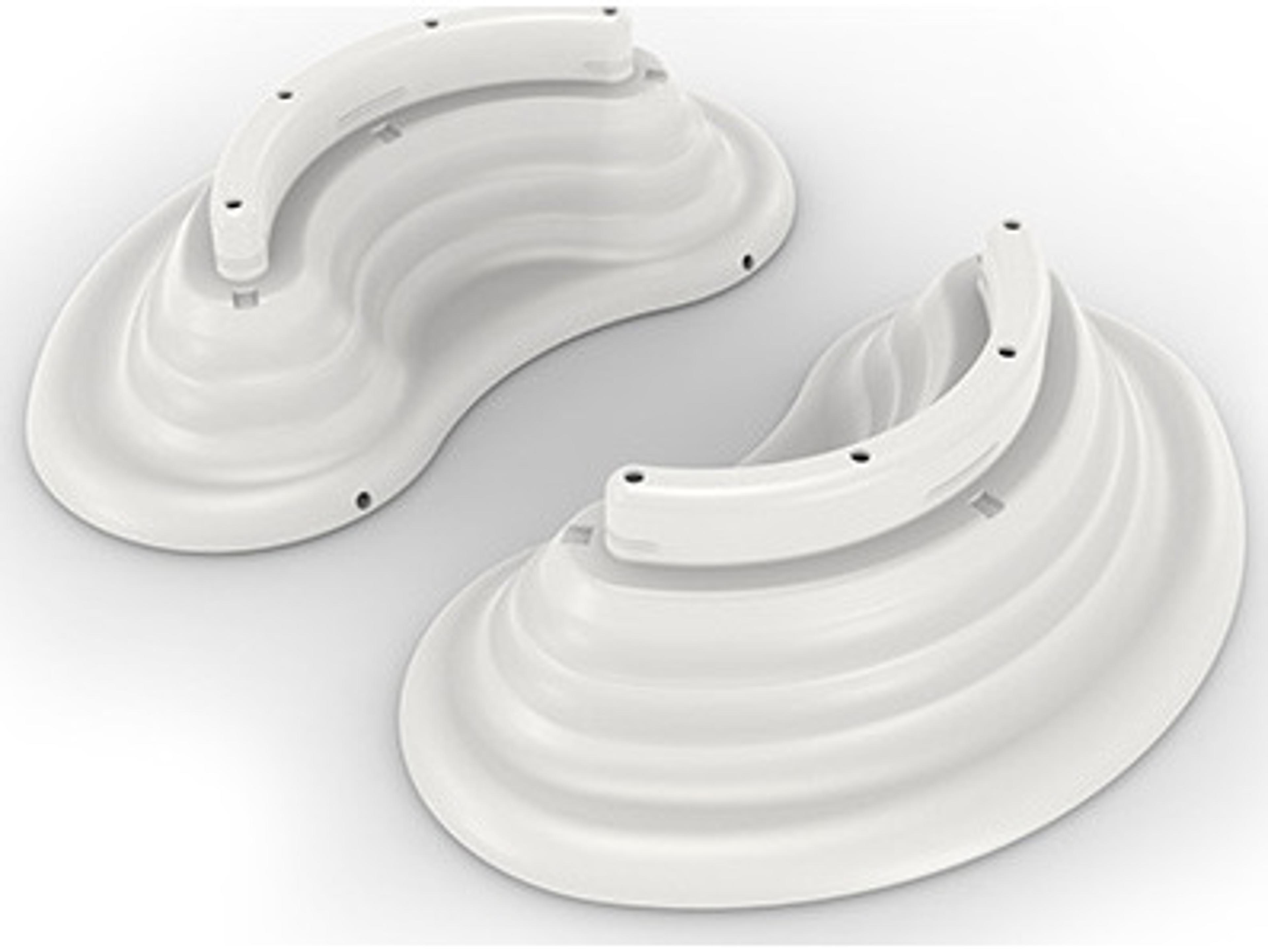 Homecrest In-pool Series Resin 4" Riser Set Only