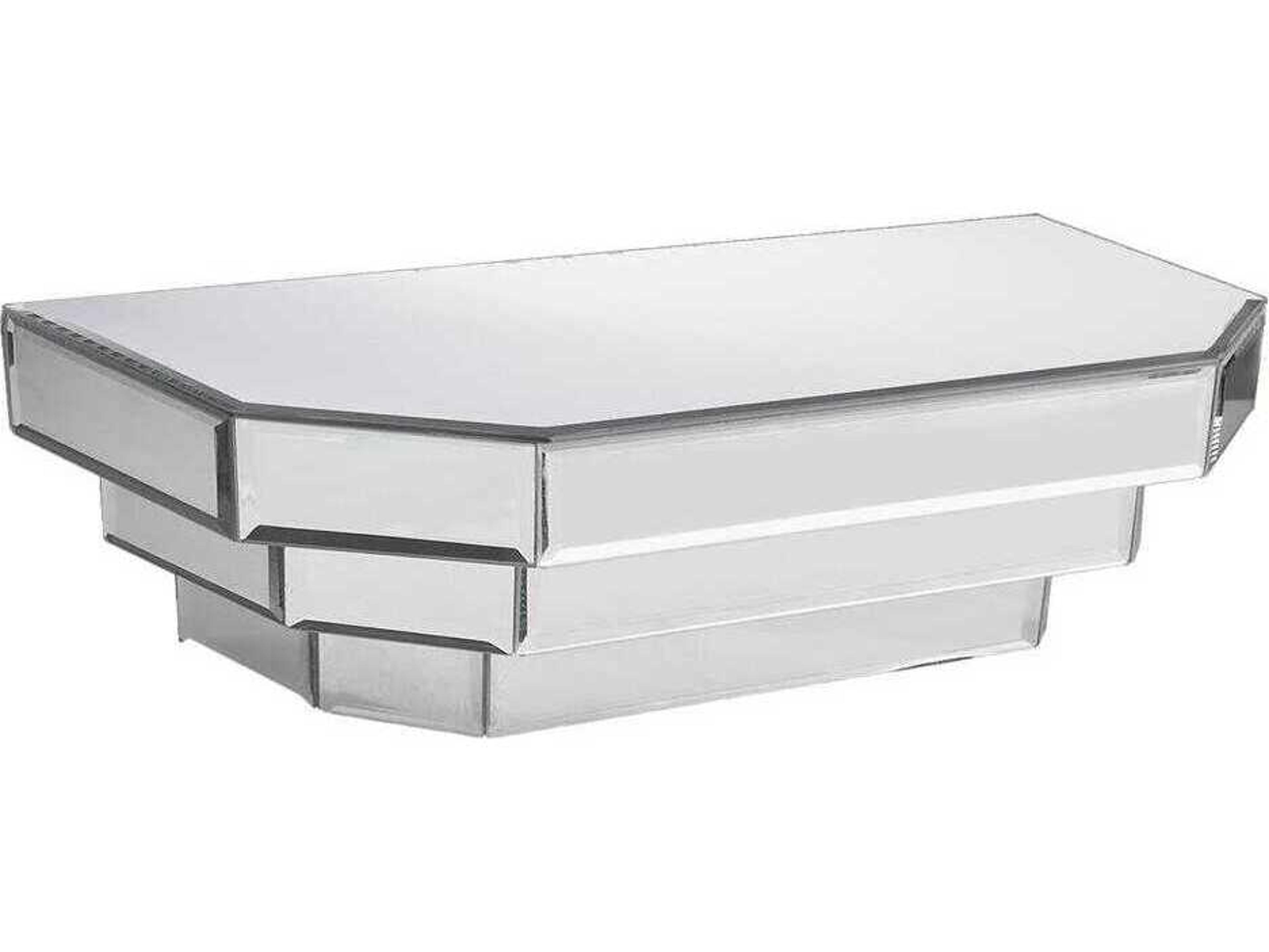 Howard Elliott Mirrored Wall Shelf