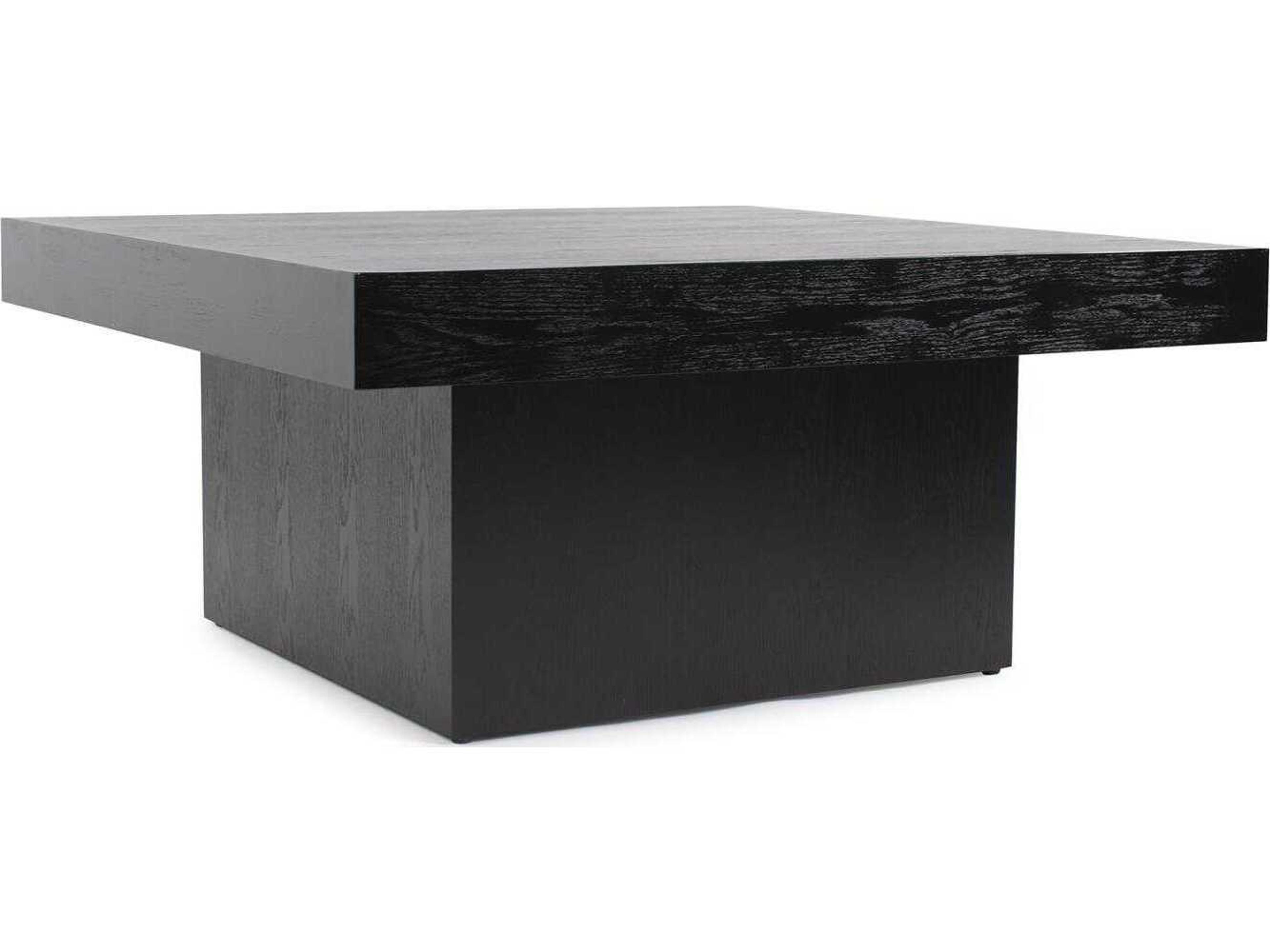 Howard Elliott Panton Square Wood Ebony Coffee Table