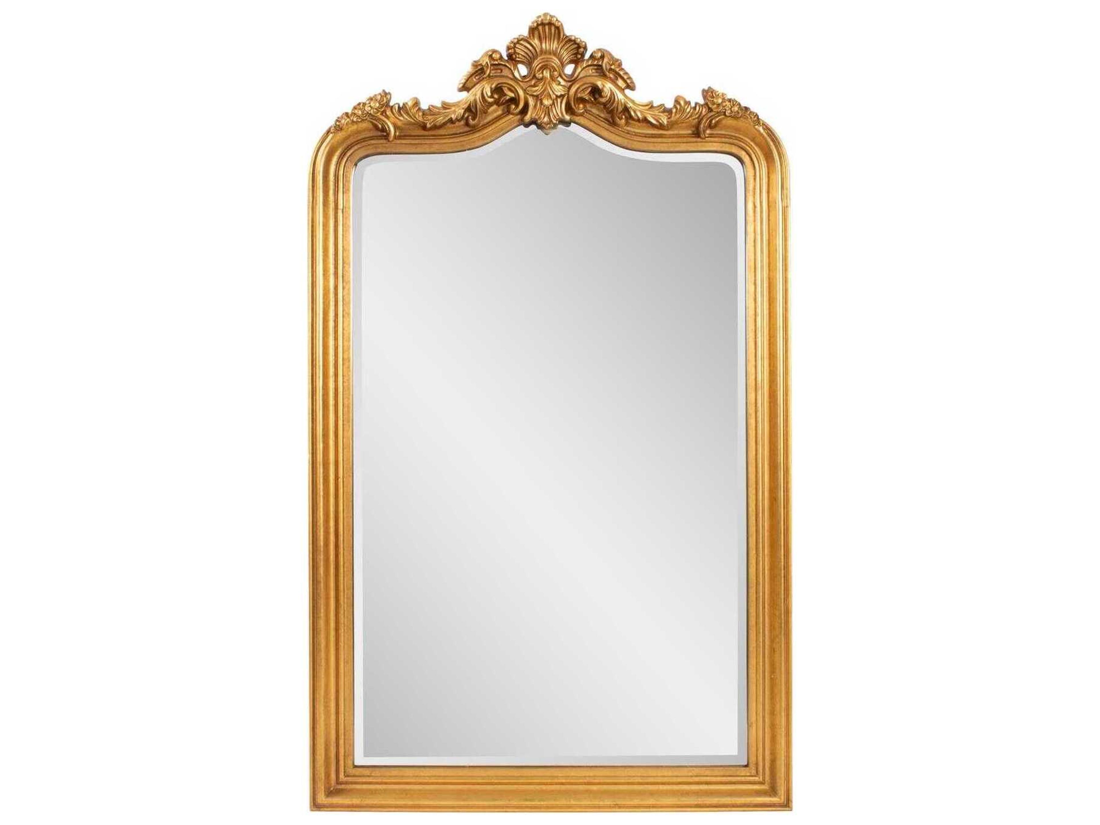 Howard Elliott Medici Ornate Country Gold Wall Mirror