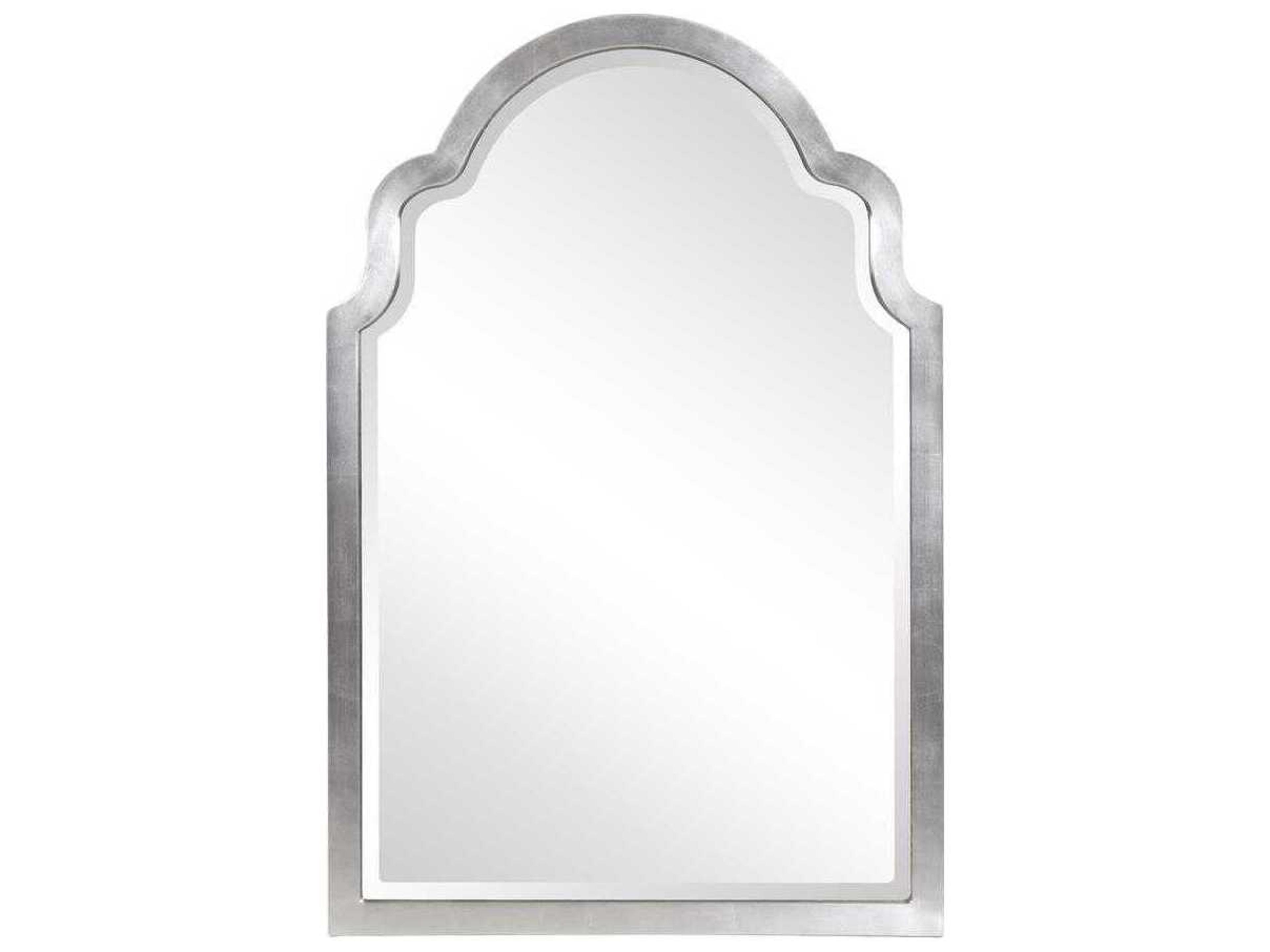 Howard Elliott Sultan Bright Silver Wall Mirror