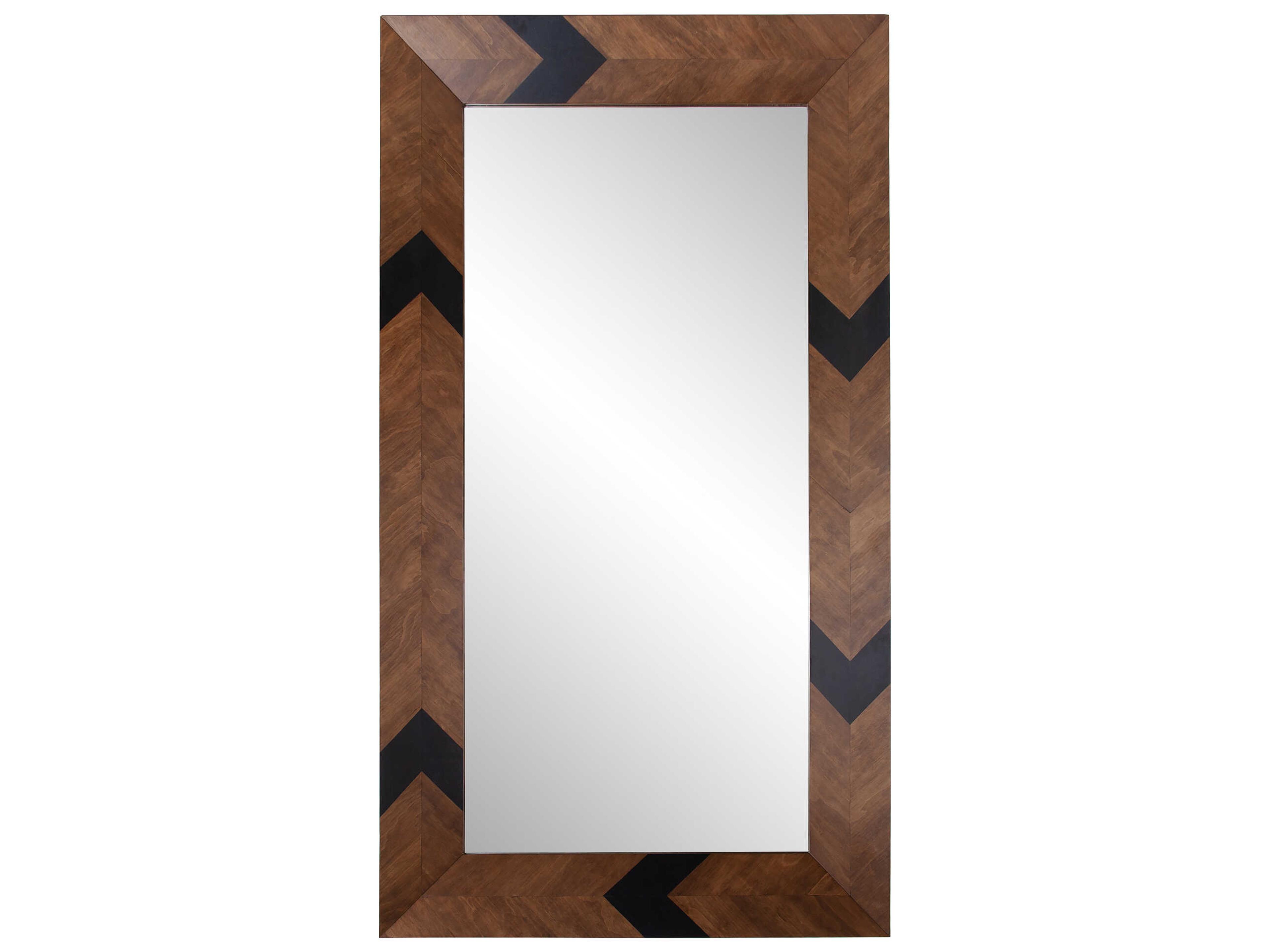 Howard Elliott Sierra Natural Wood Rectangular Wall Mirror