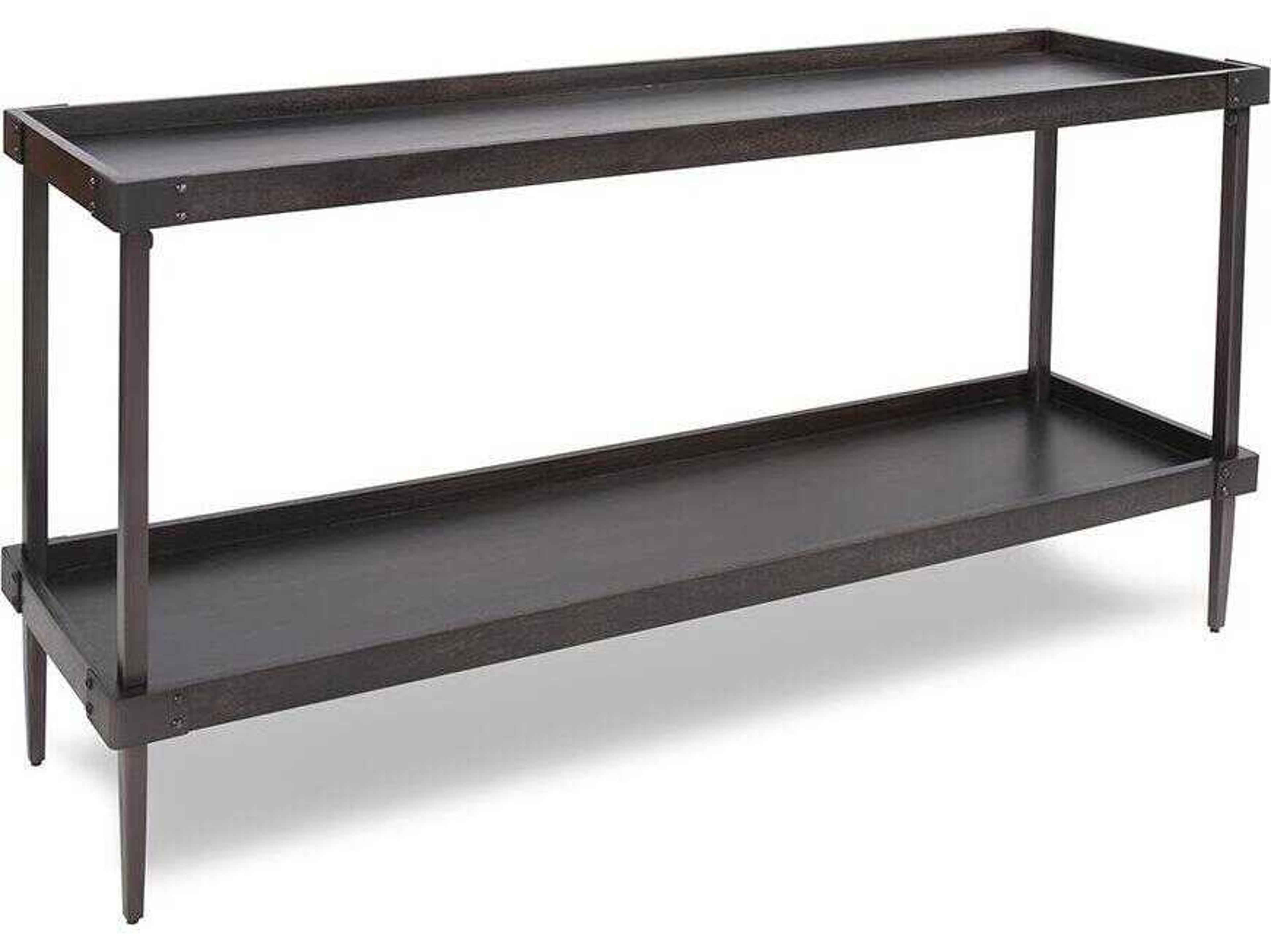 Howard Elliott Avenue Rectangular Wood Dark Bronze Console Table
