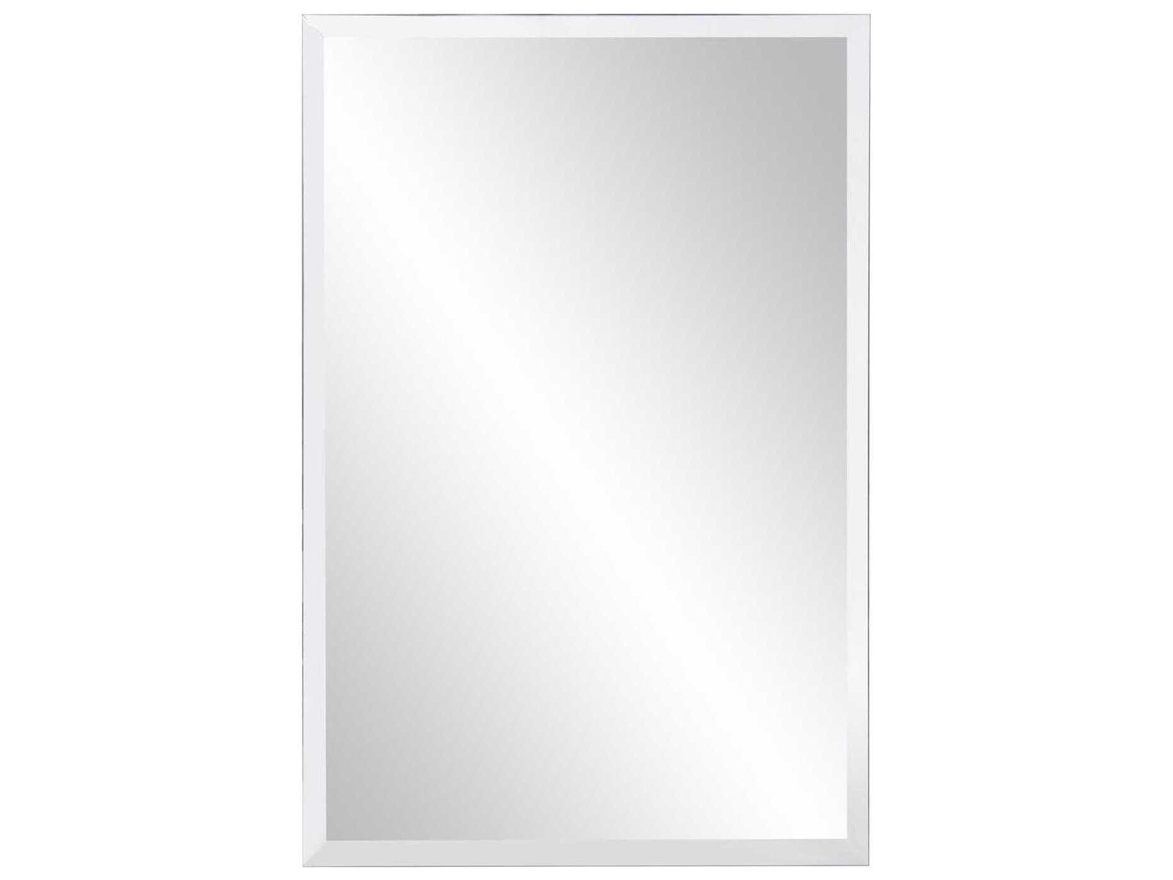 Howard Elliott Silver Rectangular Wall Mirror
