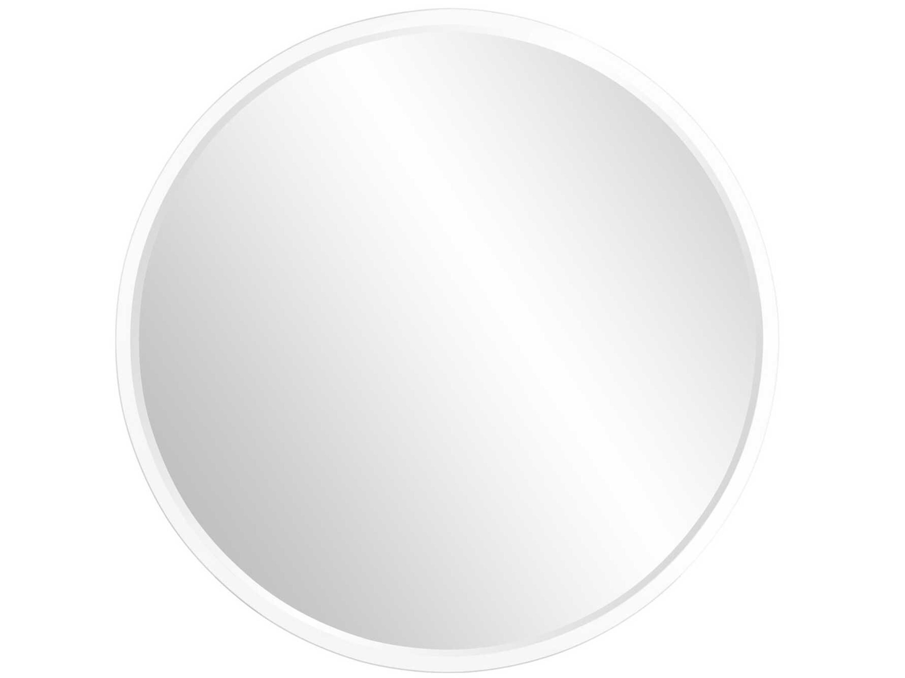 Howard Elliott Clare Clear Round Wall Mirror