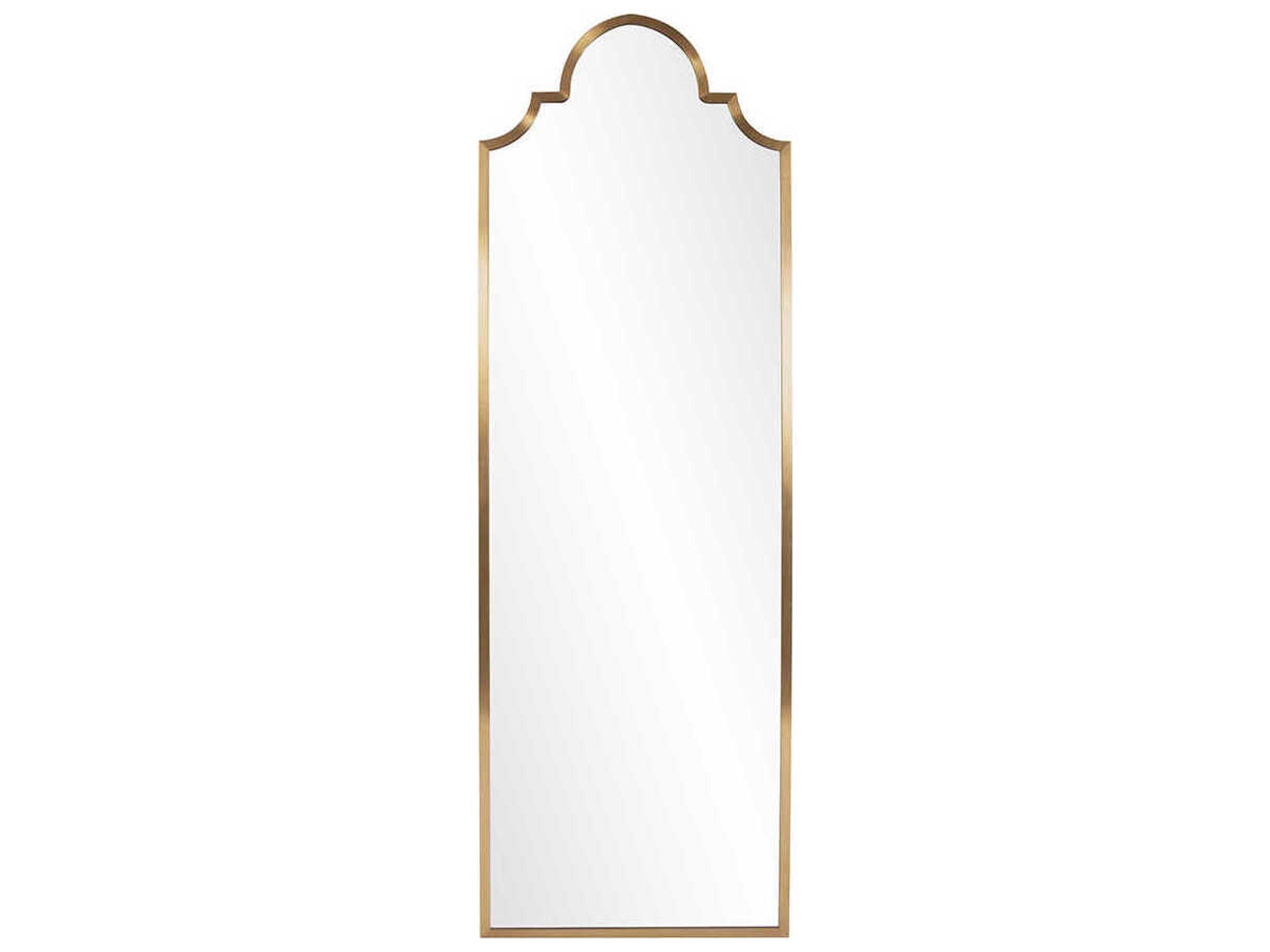 Howard Elliott Czar Brass Wall Mirror