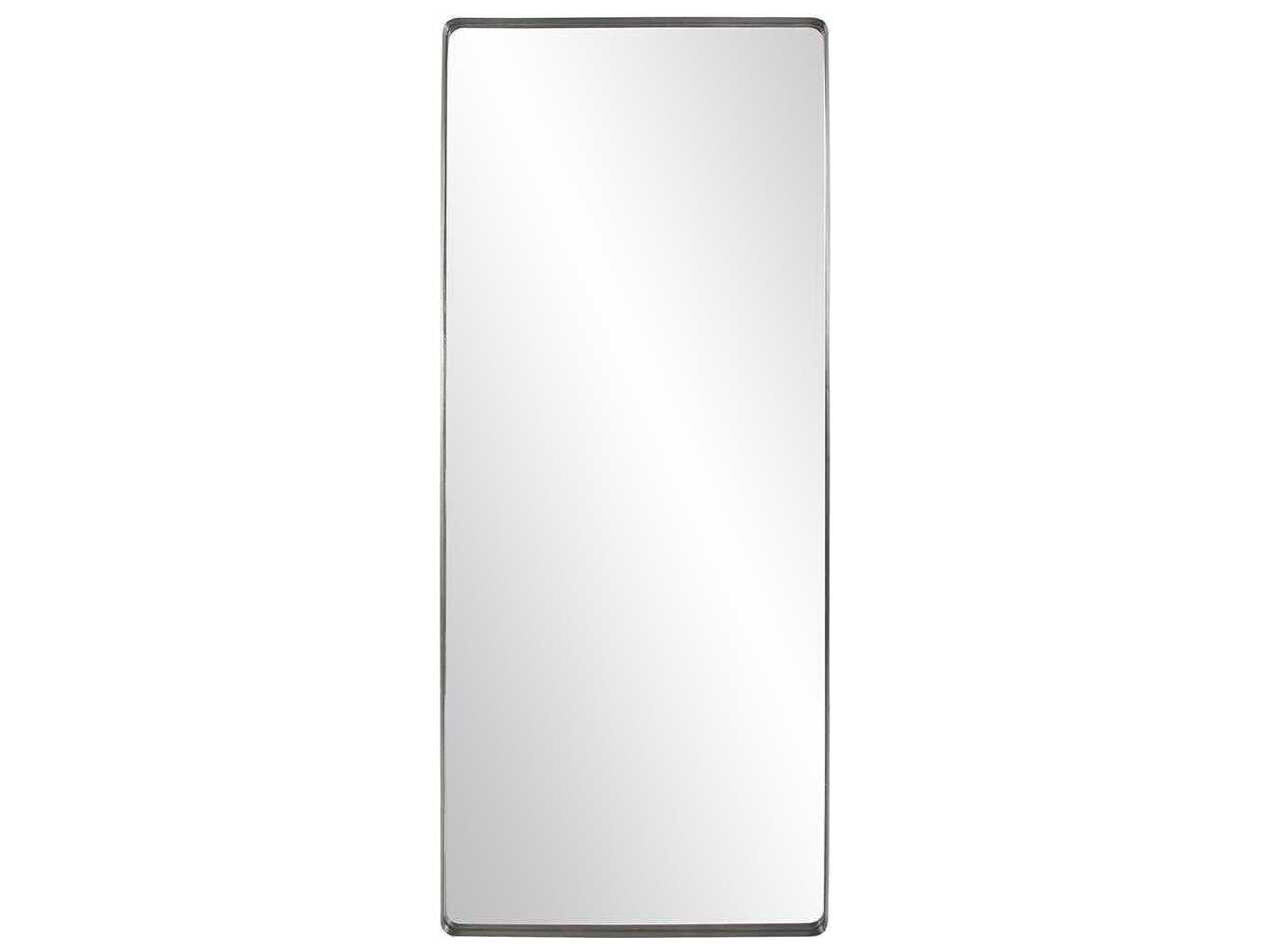 Howard Elliott Steele Oversize Silver Rectangular Wall Mirror