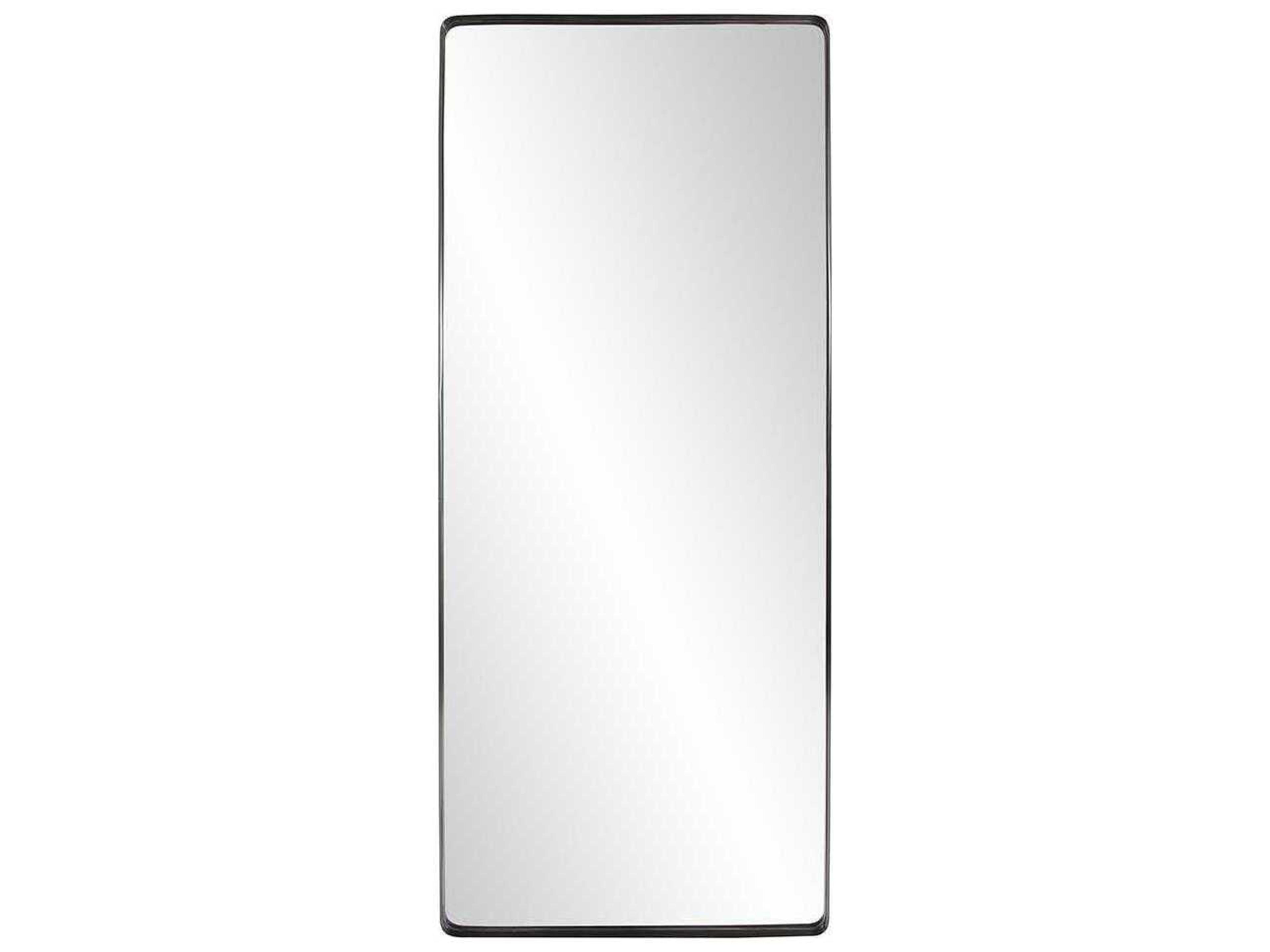 Howard Elliott Steele Oversize Black Rectangular Wall Mirror