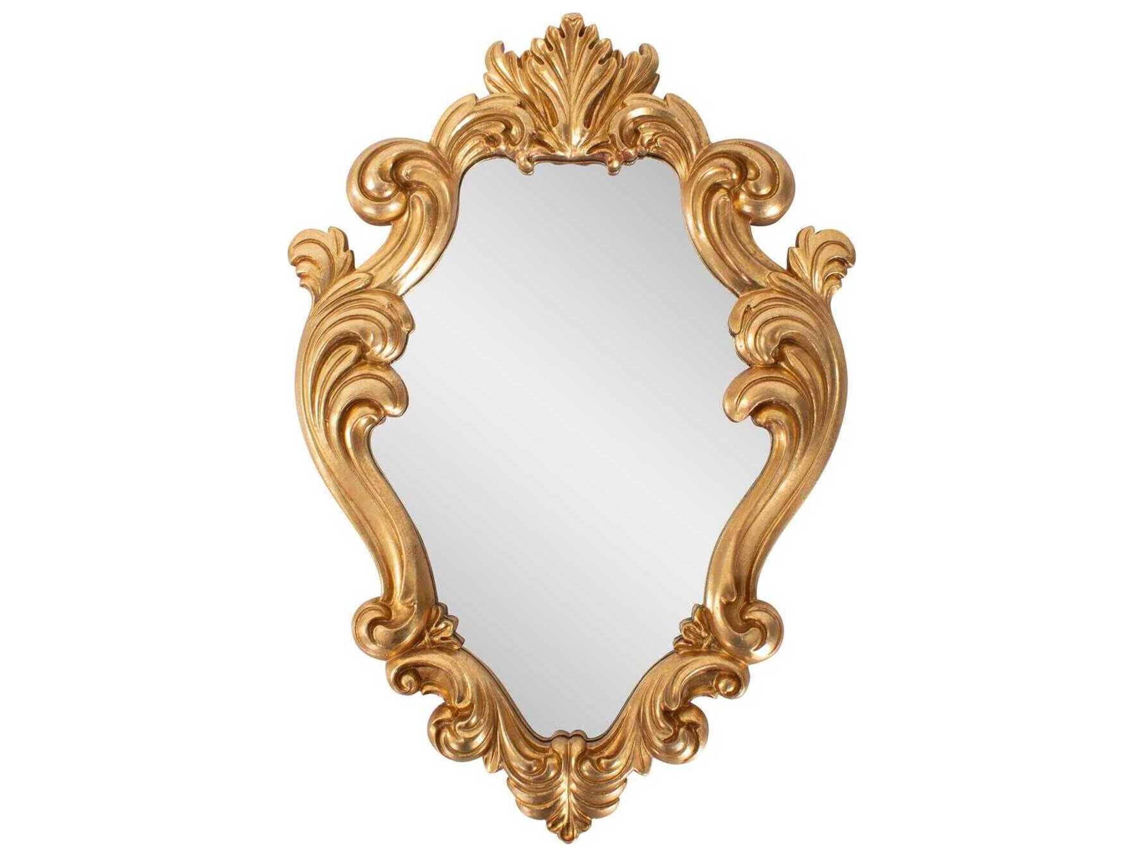 Howard Elliott French D' Amboise Antique Gold Wall Mirror