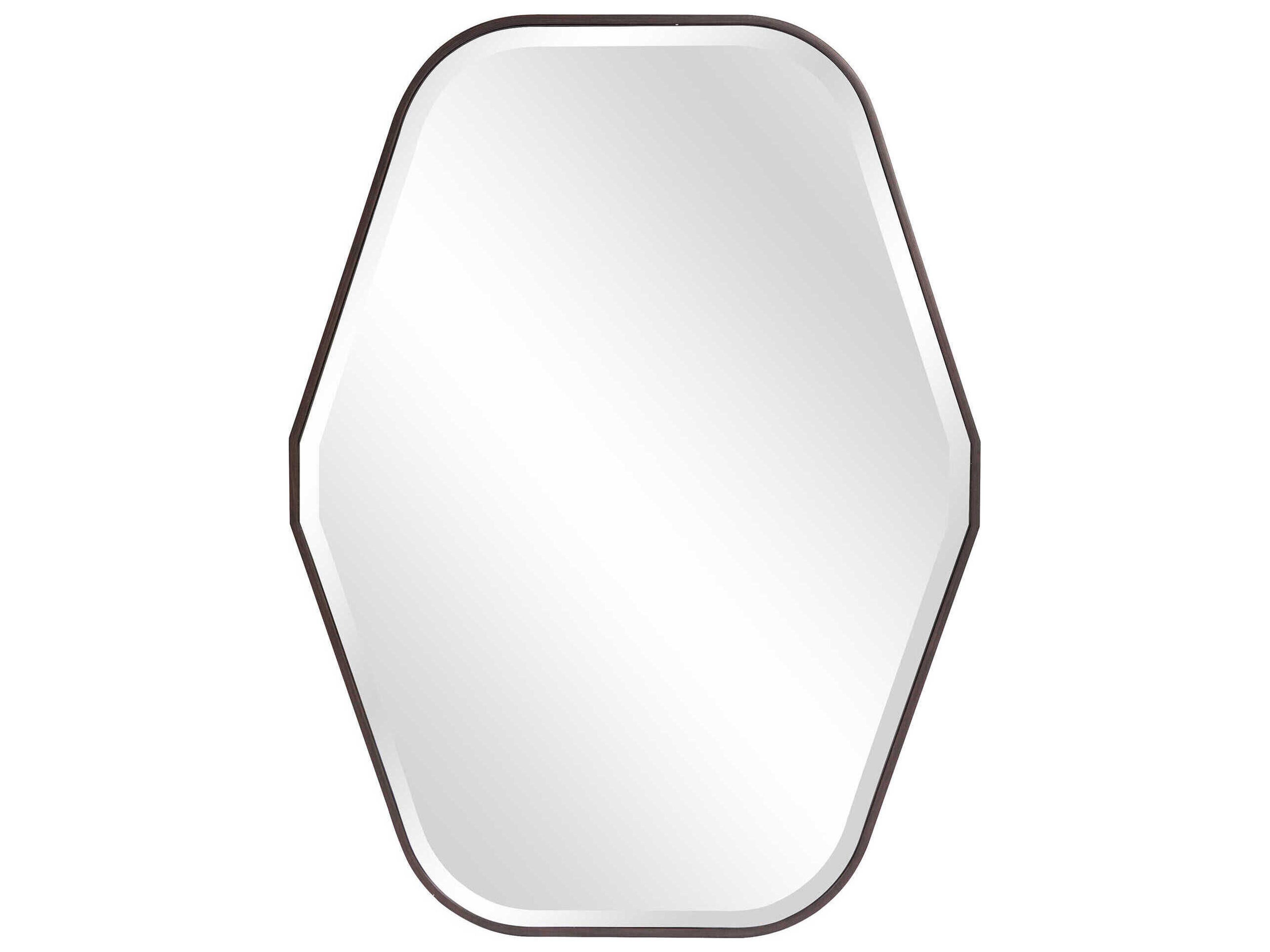 Howard Elliott Delmar Espresso Wall Mirror