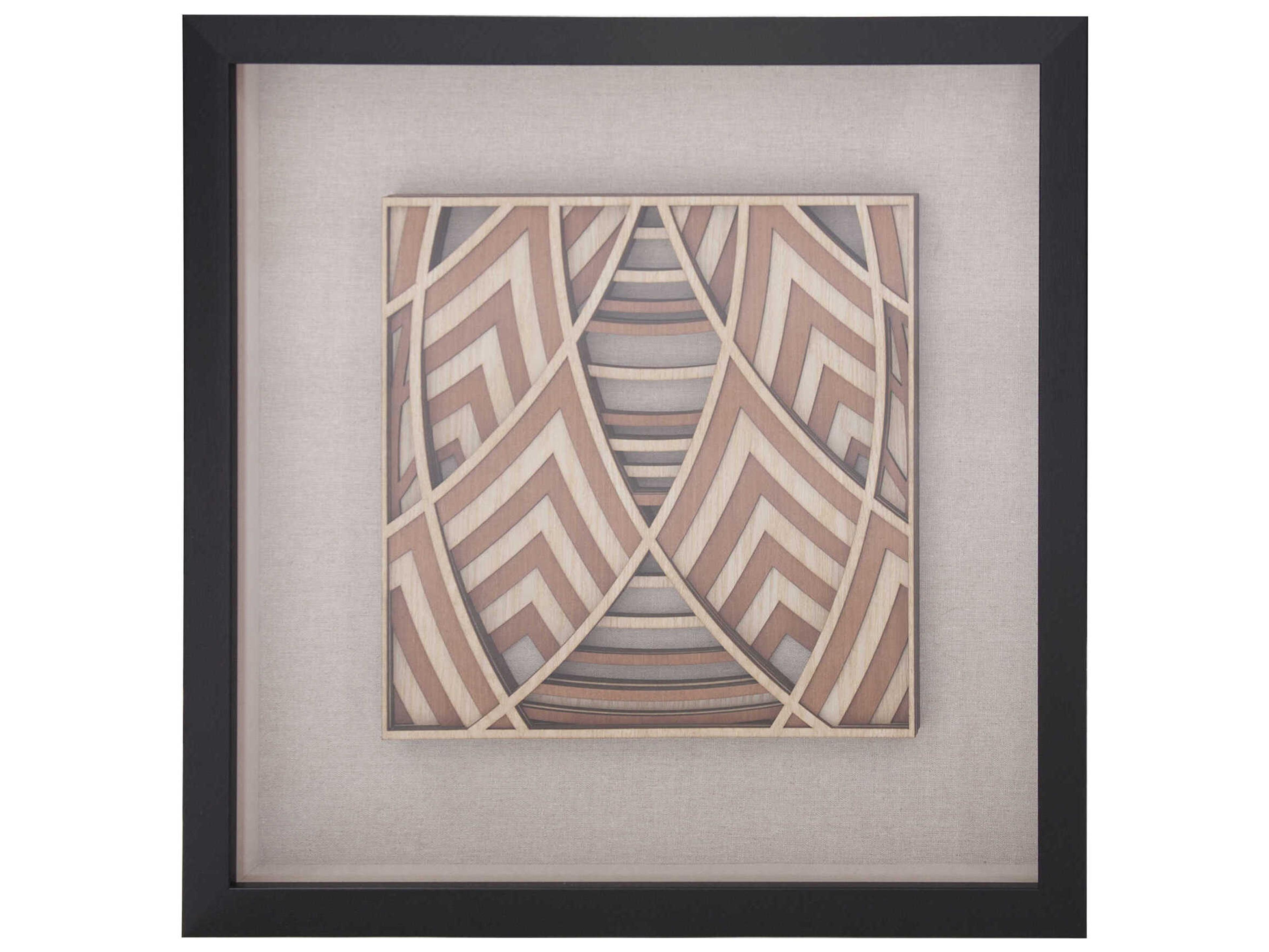 Howard Elliott Dimensional Wood Mandala Wall Art