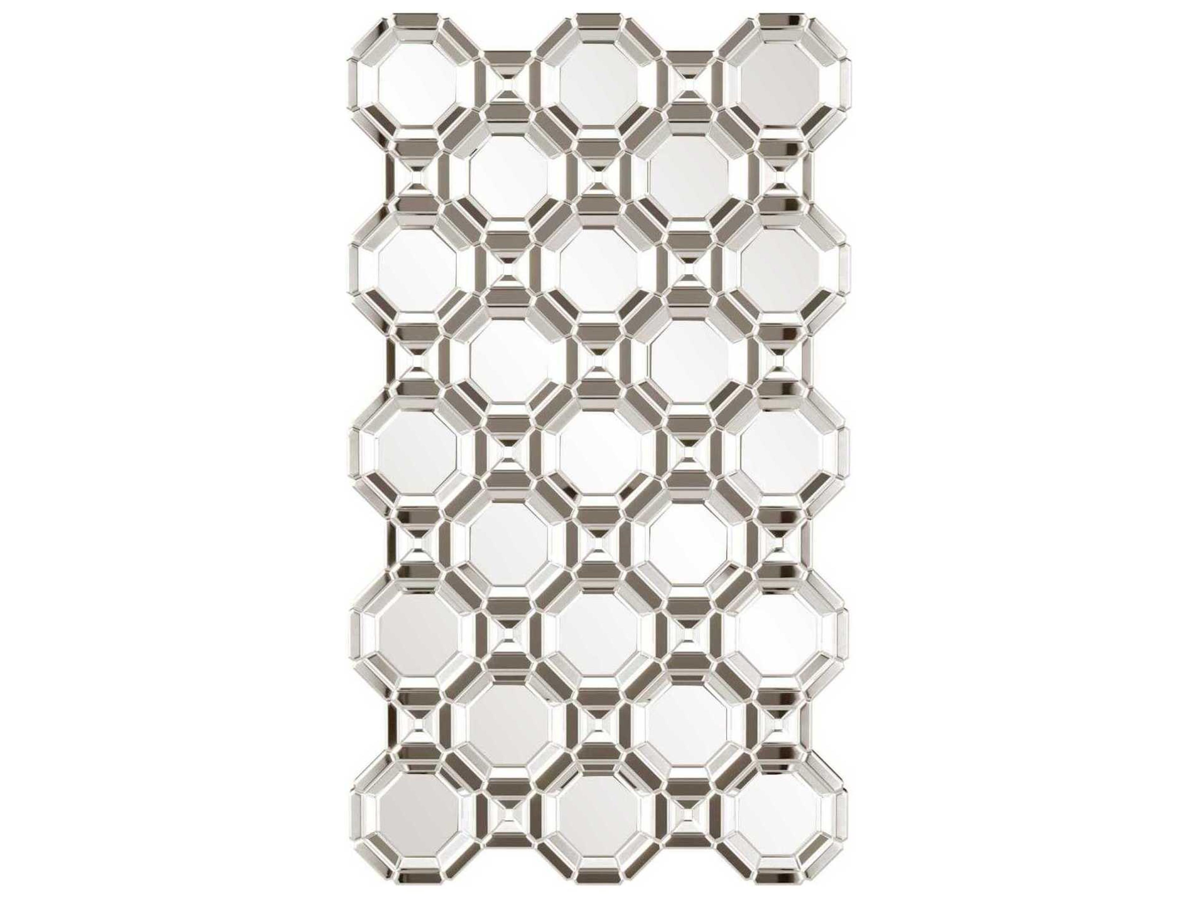 Howard Elliott Crawford Silver Wall Mirror