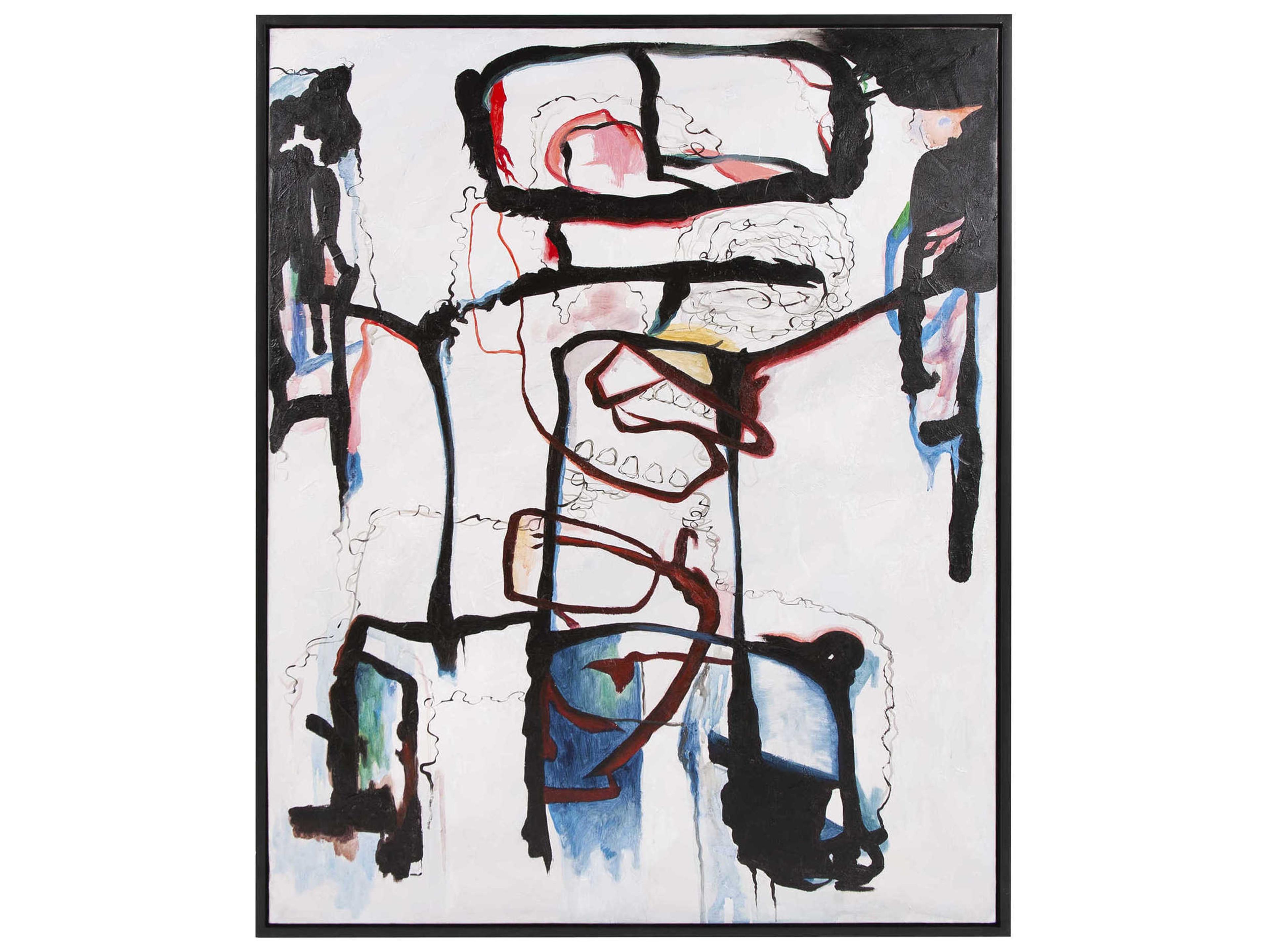 Howard Elliott Public Speaker Hand Painted Canvas Wall Art