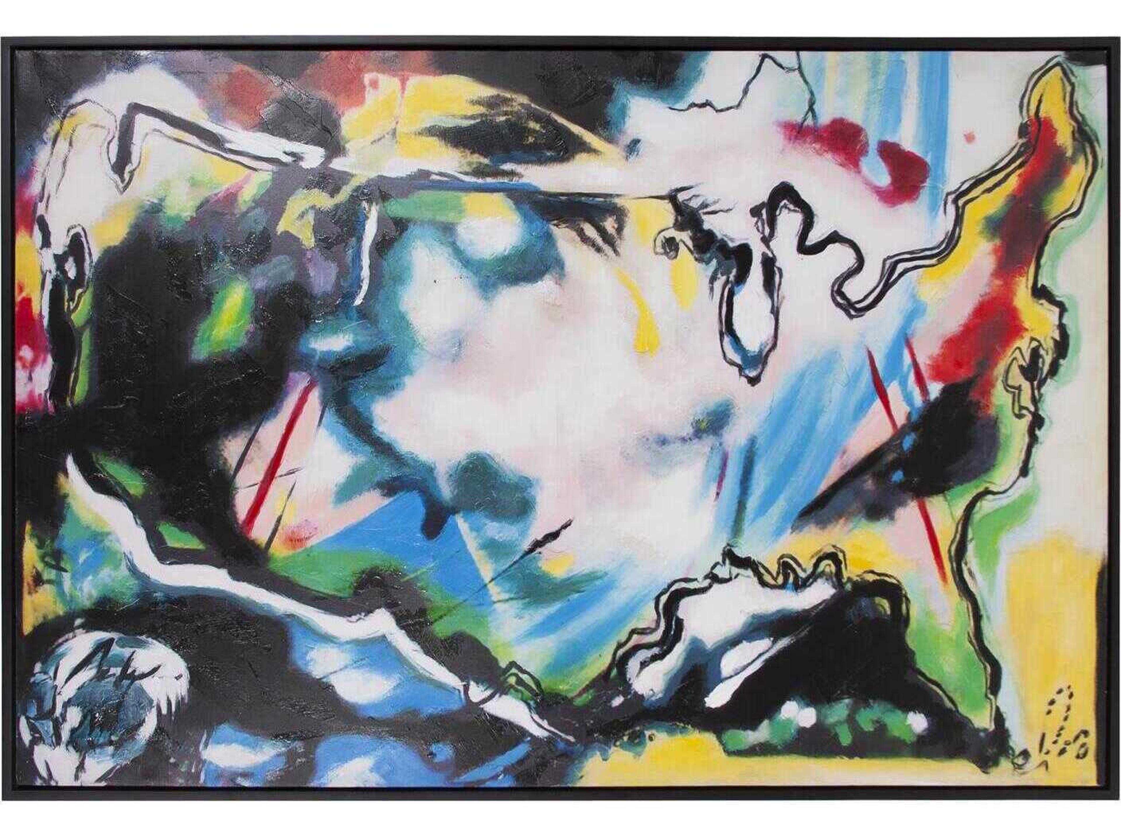 Howard Elliott States Of Color Hand Painted Original Art