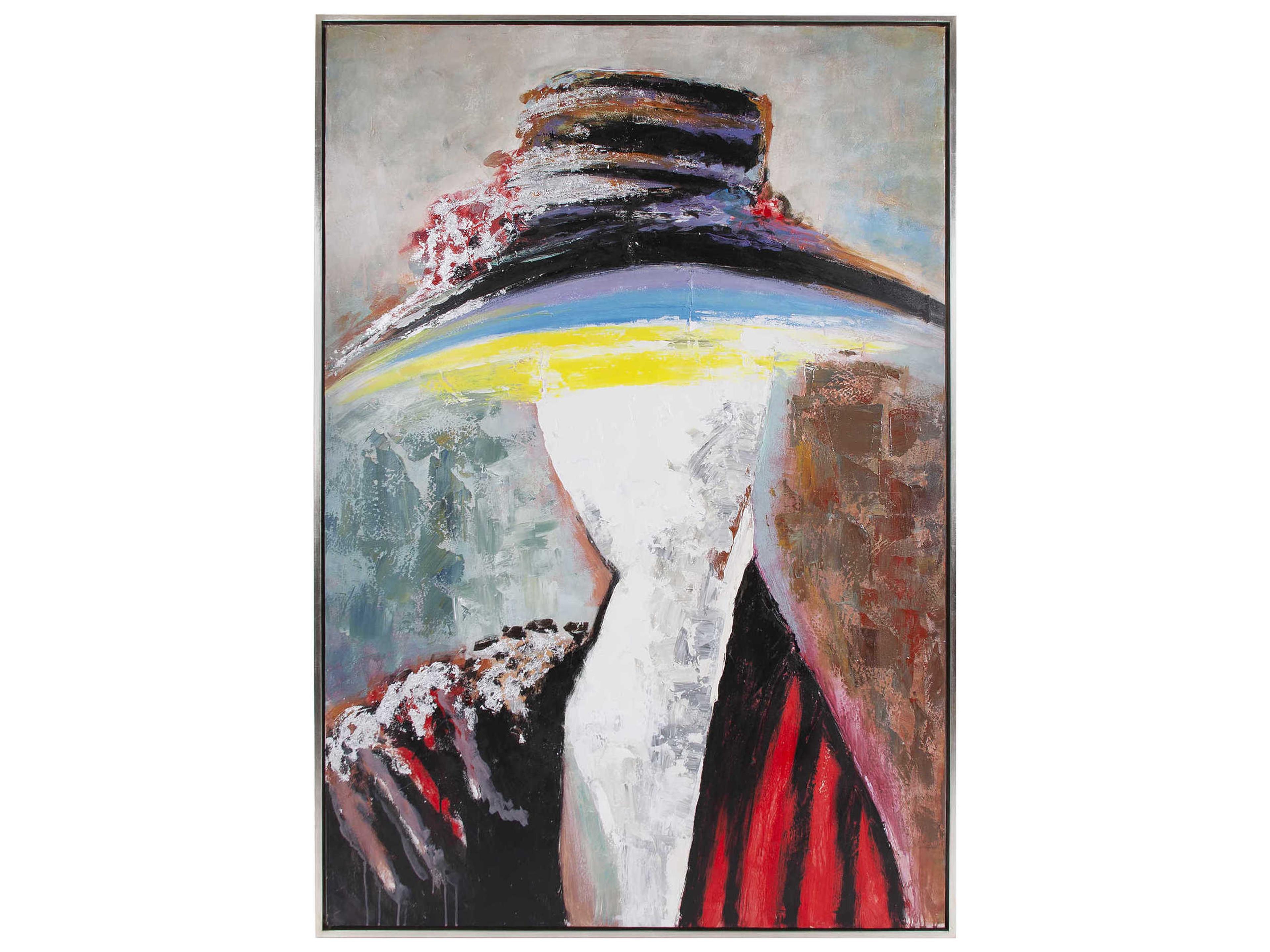 Howard Elliott Lady Marta Hand Painted Canvas Wall Art