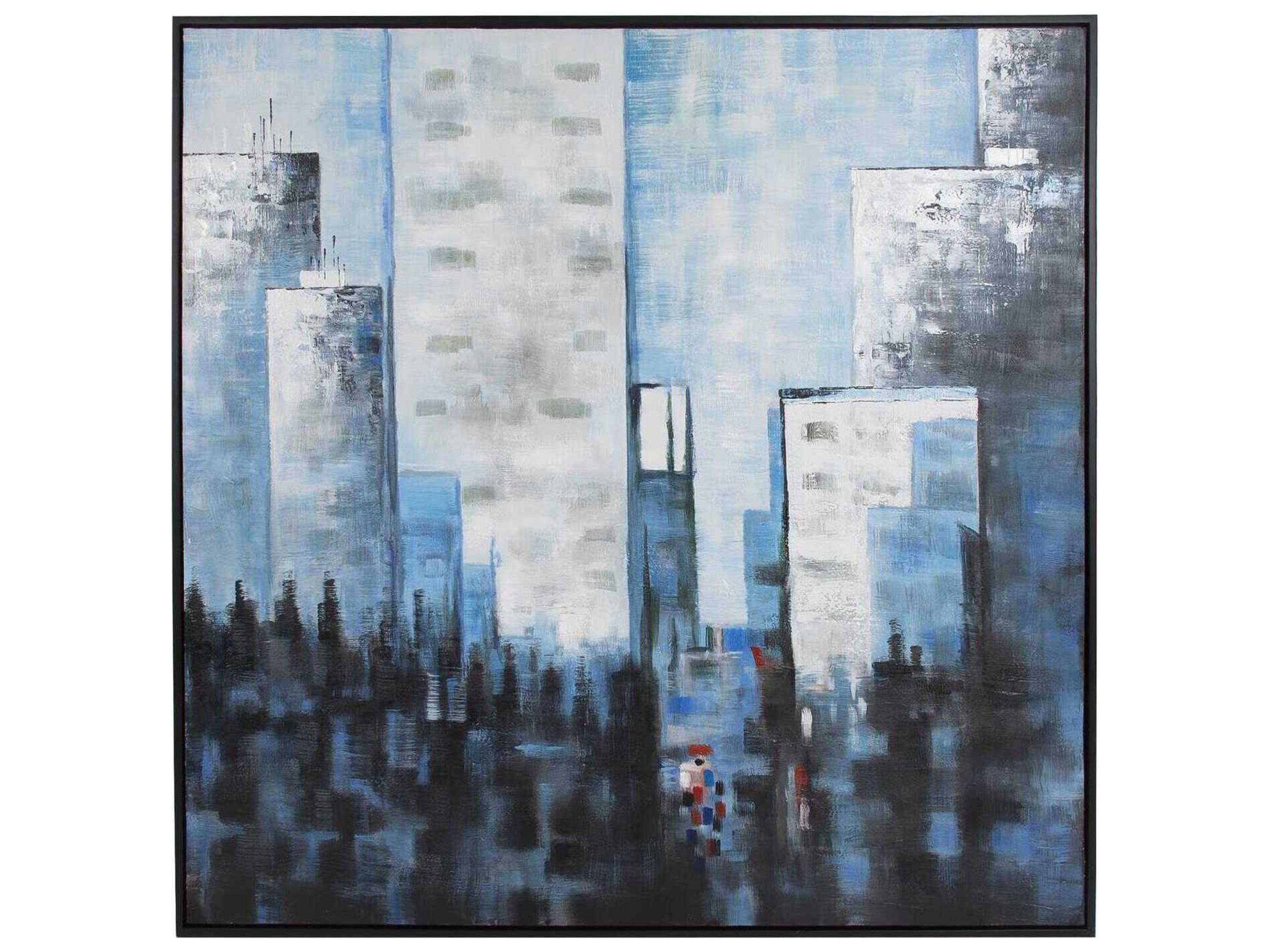 Howard Elliott View From The Window Hand Painted Original Art