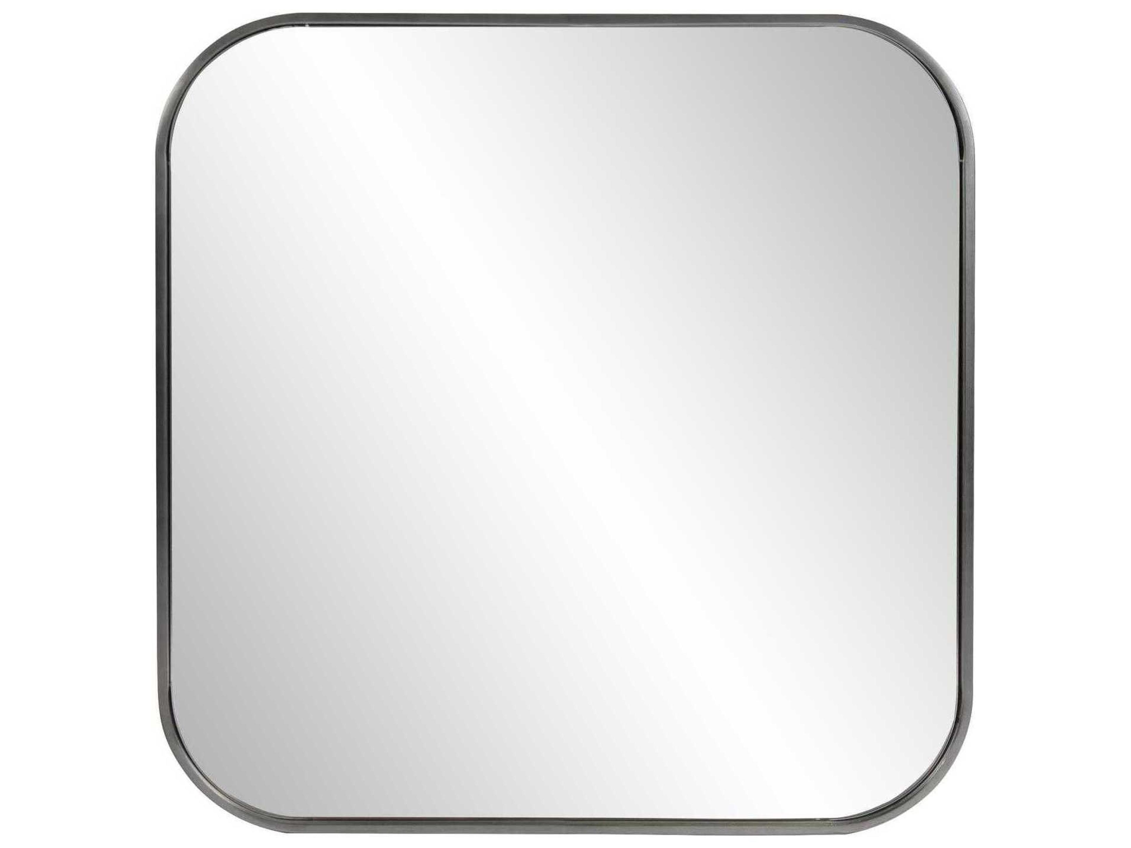 Howard Elliott Copenhagen Silver Square Wall Mirror