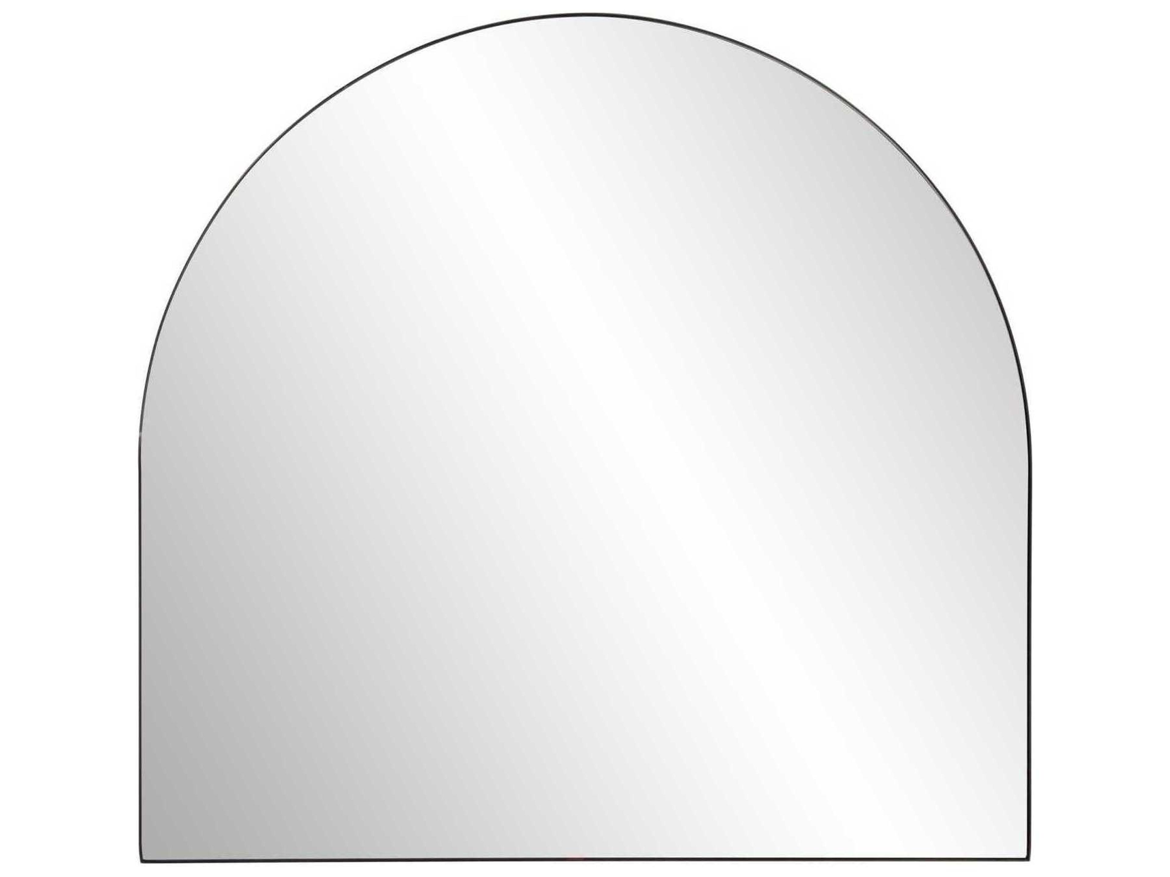 Howard Elliott Van Buren Brass Wall Mirror