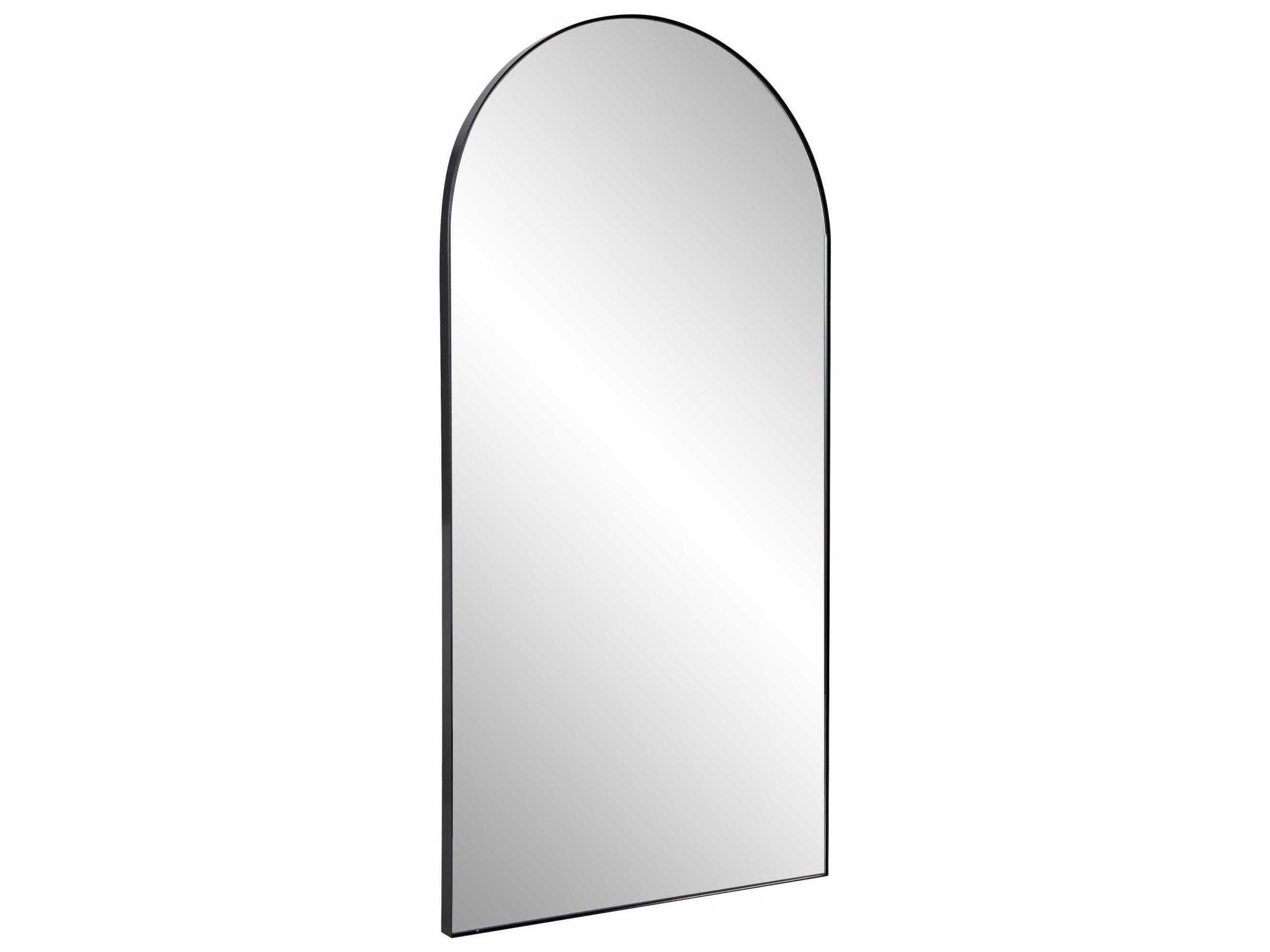 Howard Elliott Van Buren Black Wall Mirror