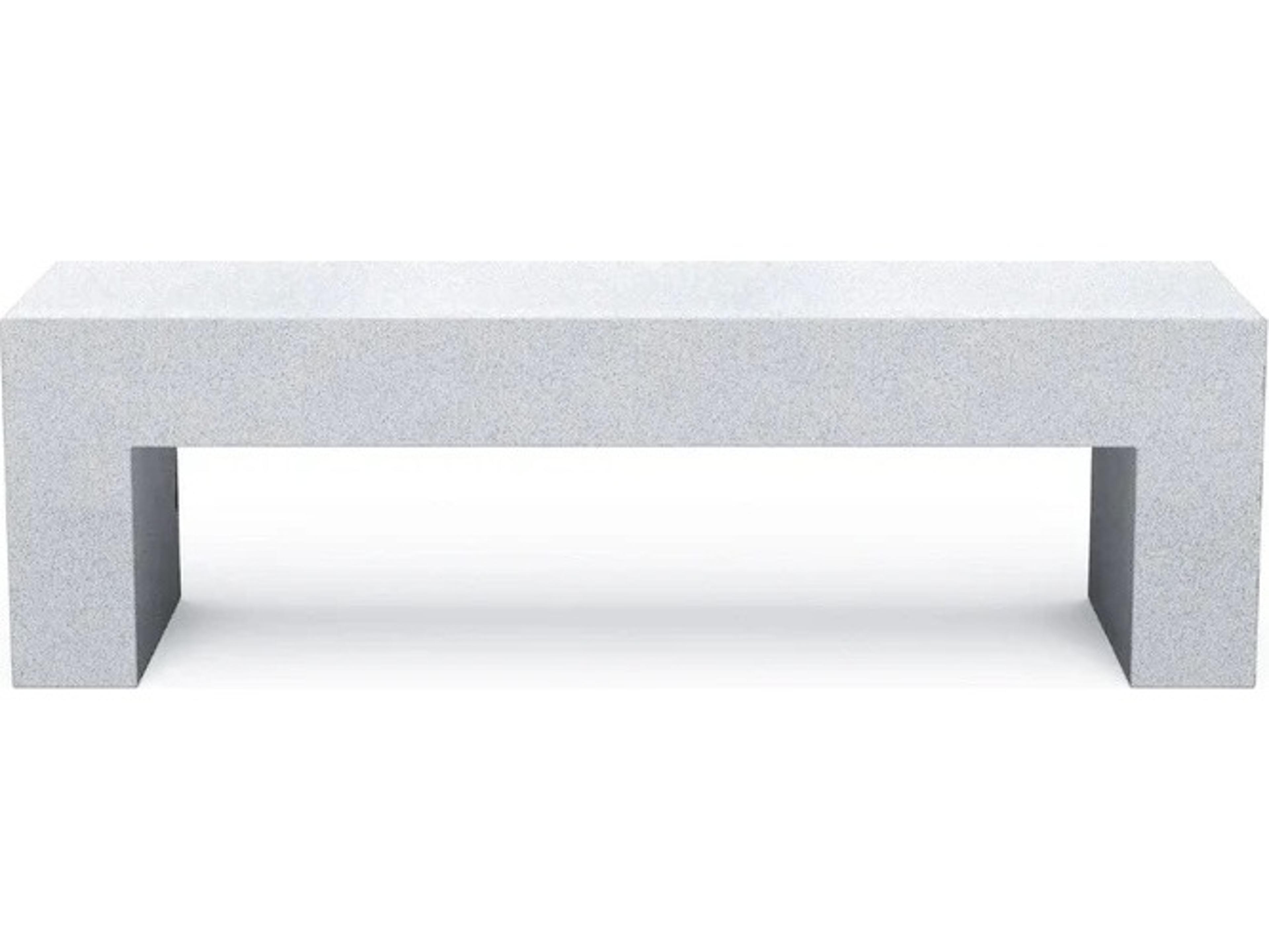 Heller Vignelli Stoned Gray Medium Bench 