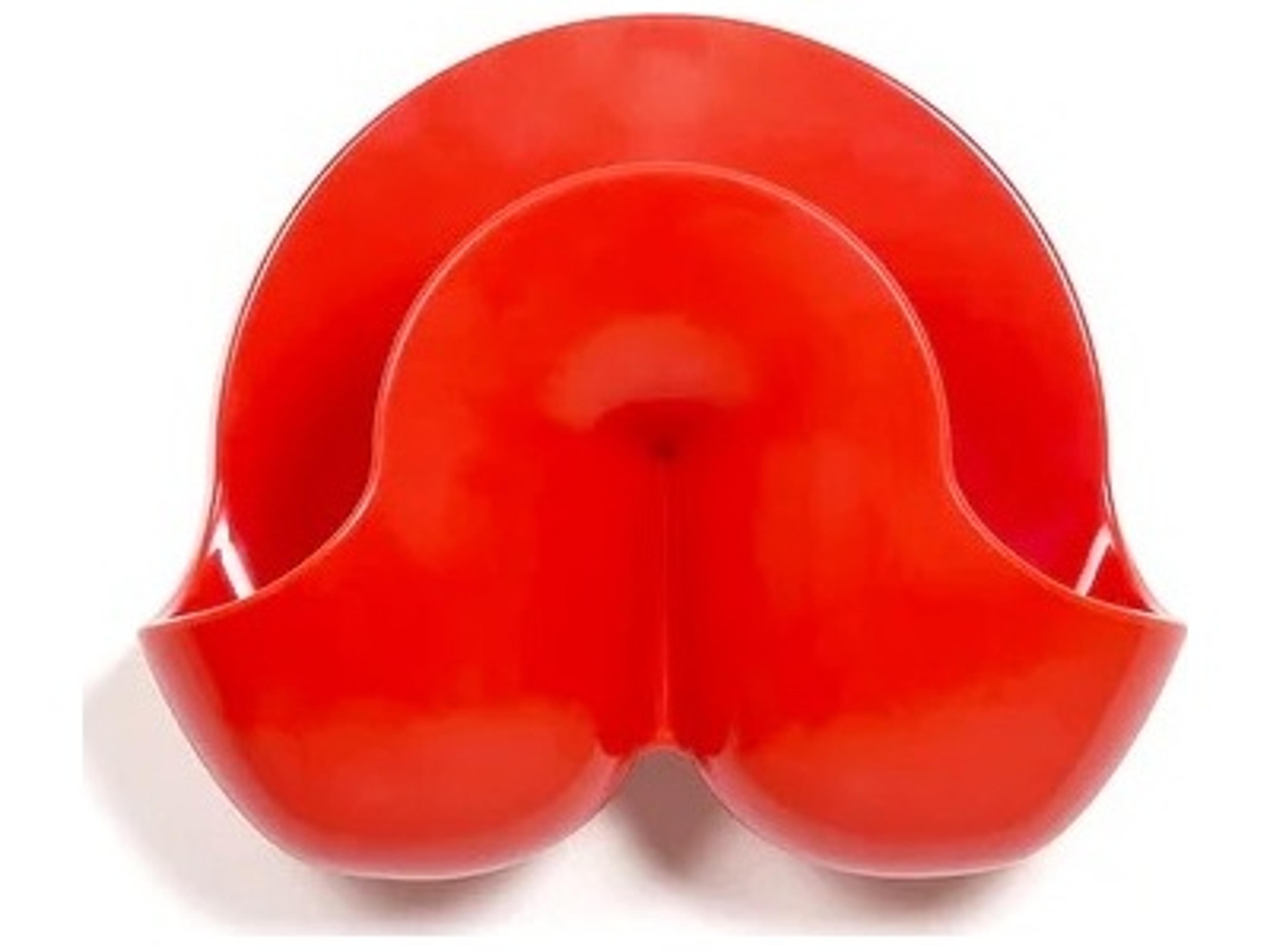 Heller Swell Orange Mini Wall Hook & Catchall