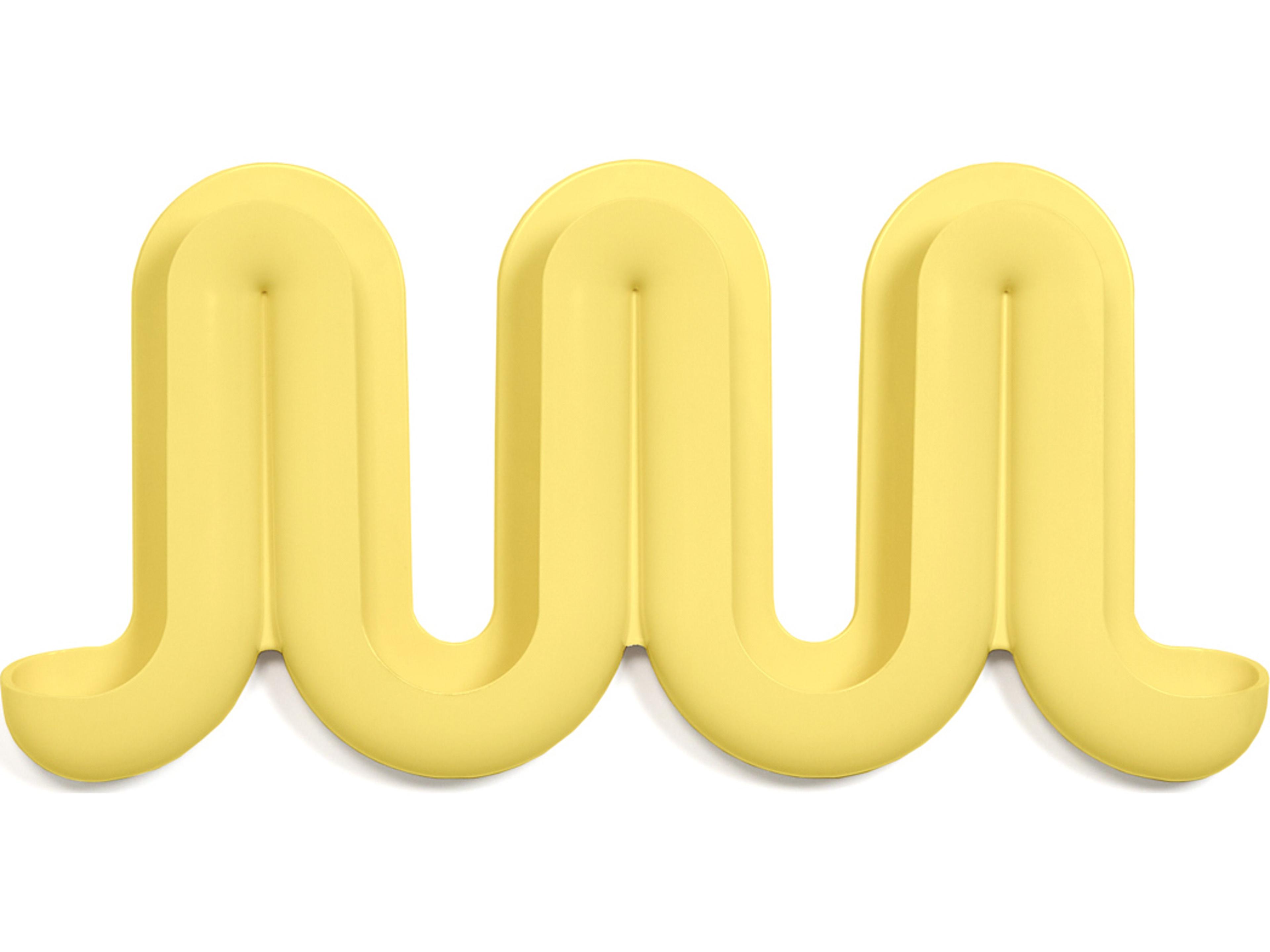 Heller Swell Wall Rack & Catchall - Yellow